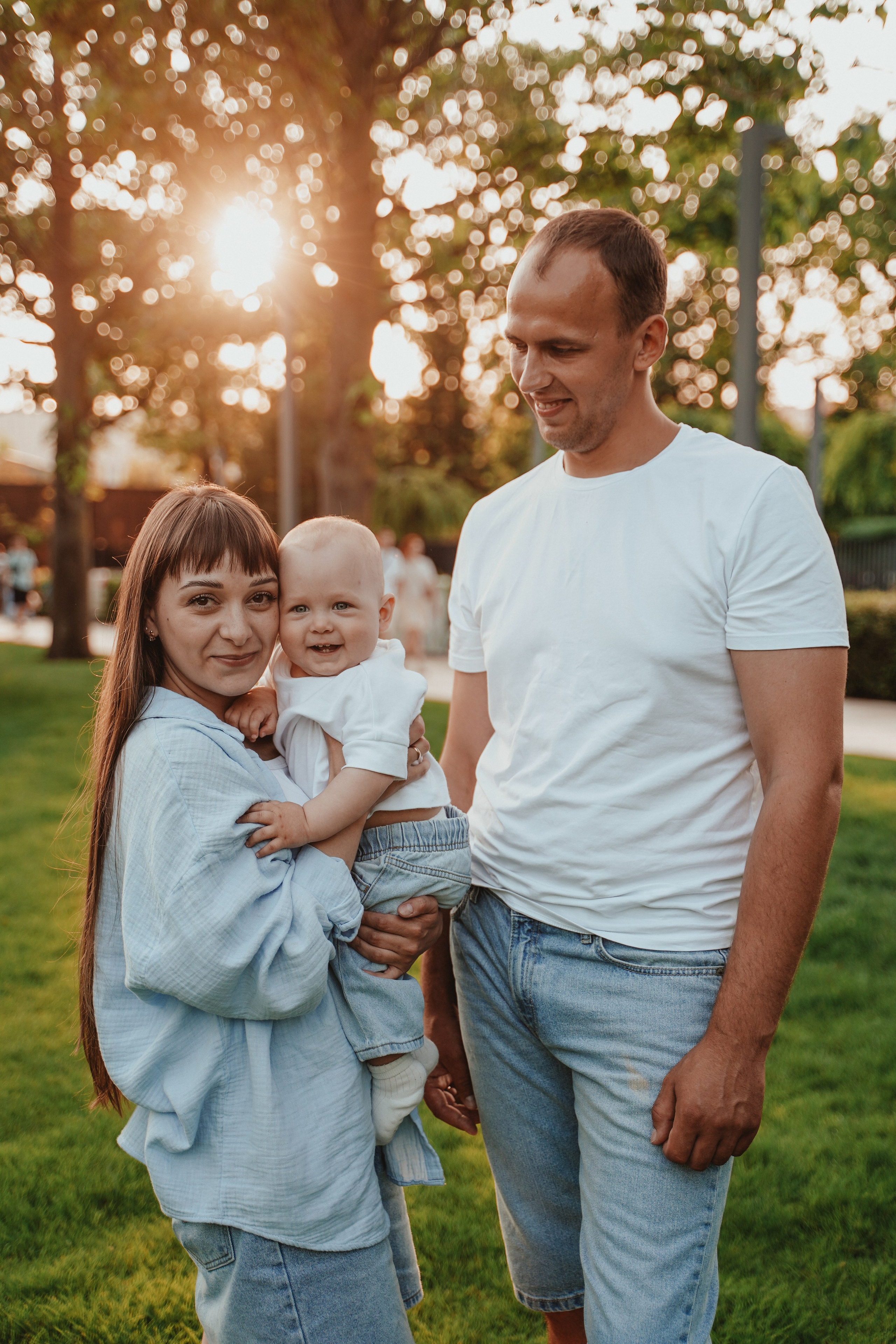 Семейная фотосессия в парке Галицкого. Семейный и женский фотограф в Краснодаре Анастасия Приймак