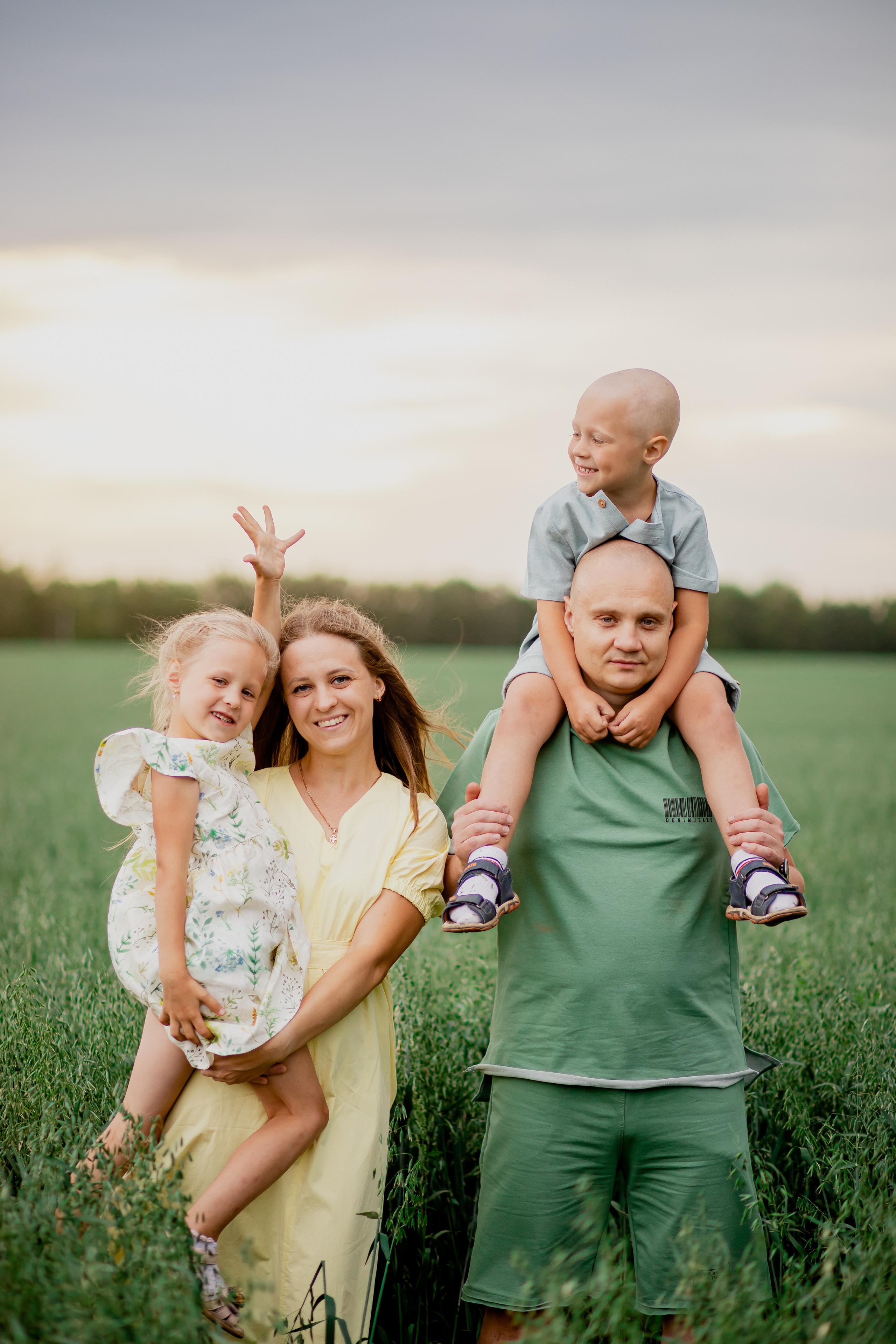 Настя, Вова + 2. Семейный фотограф в Рязани Харламова Влада