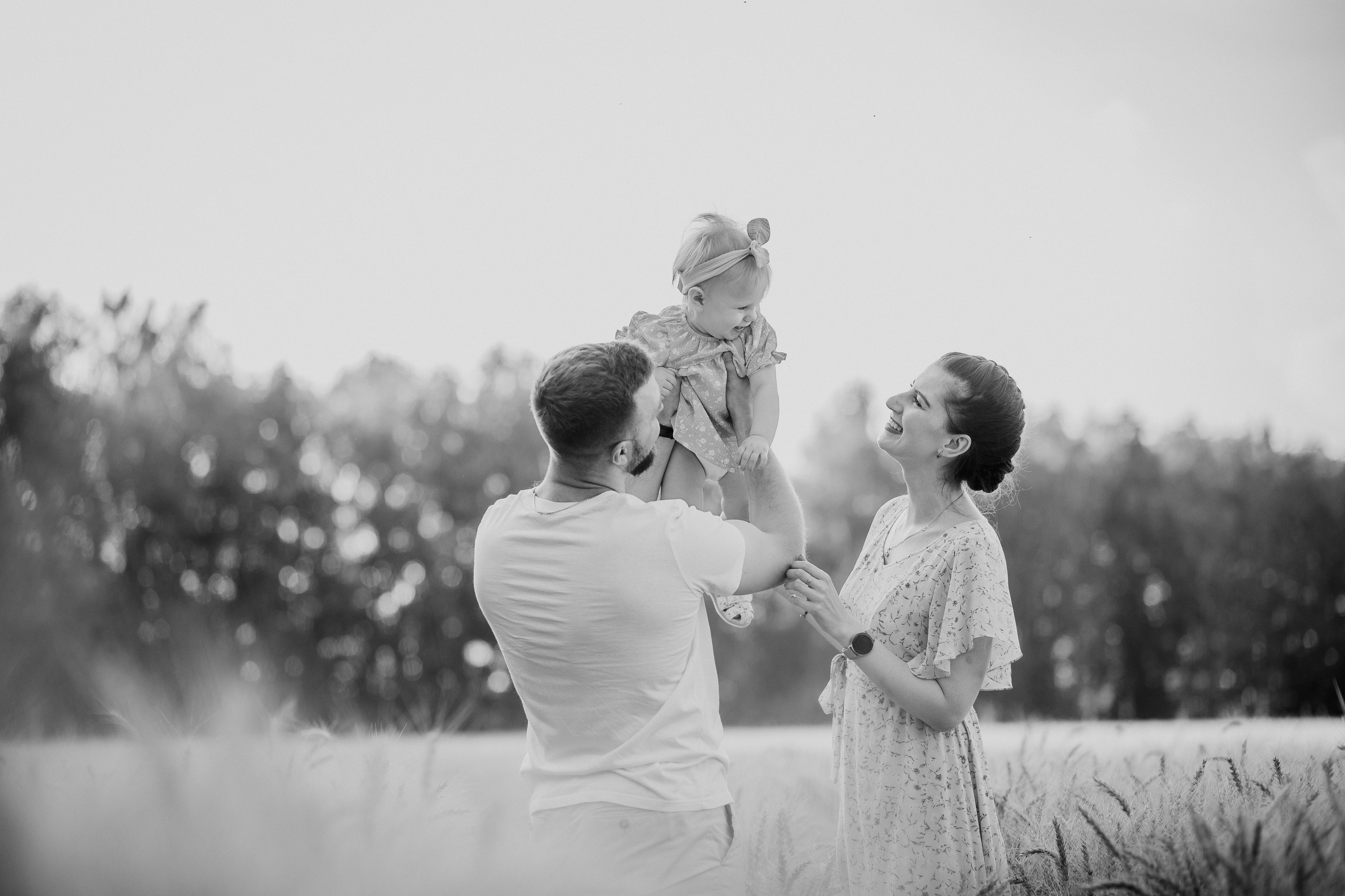 Александра, Михаил, Есения. Семейный фотограф в Рязани Харламова Влада