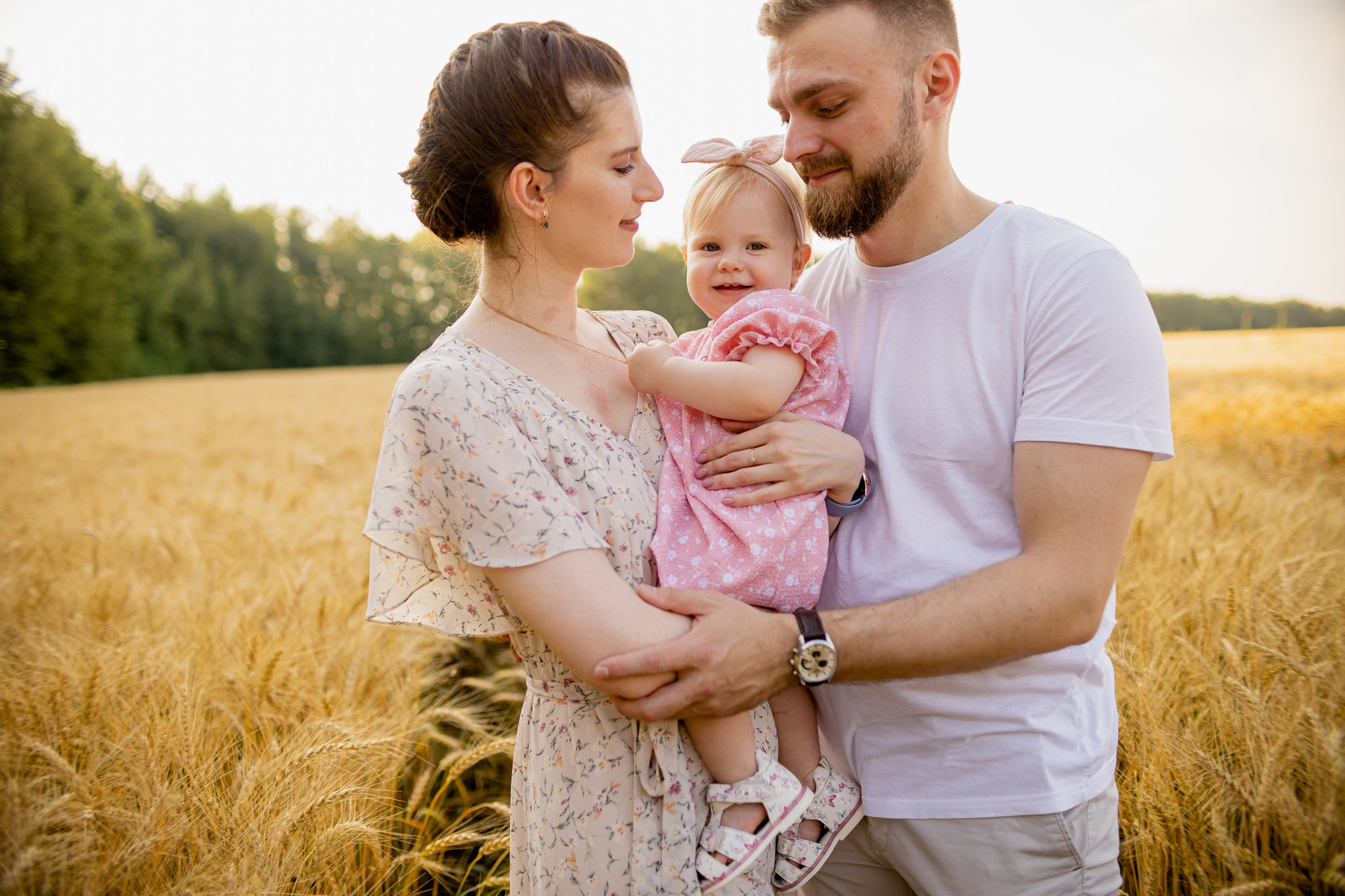 Александра, Михаил, Есения. Семейный фотограф в Рязани Харламова Влада