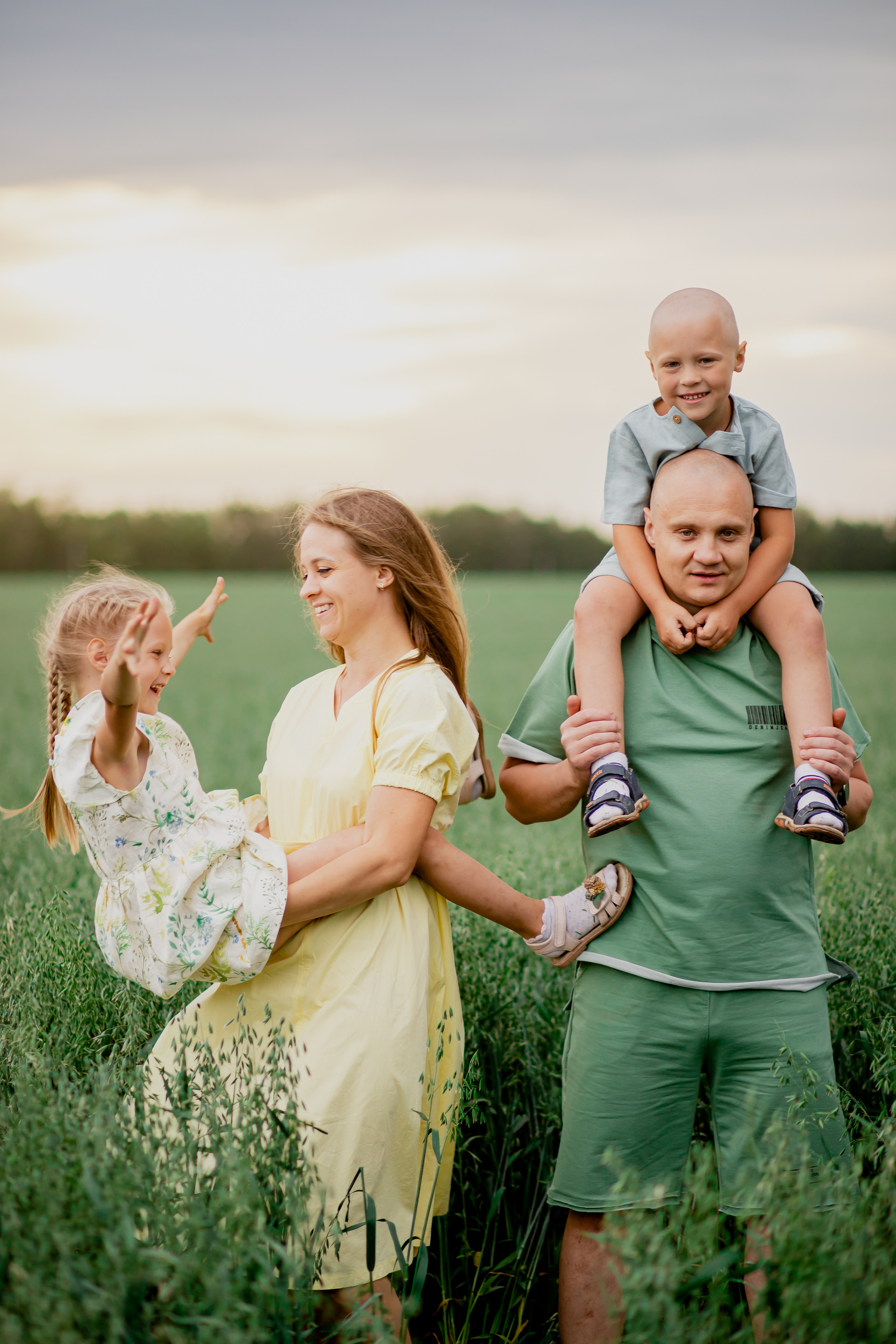 Настя, Вова + 2. Семейный фотограф в Рязани Харламова Влада