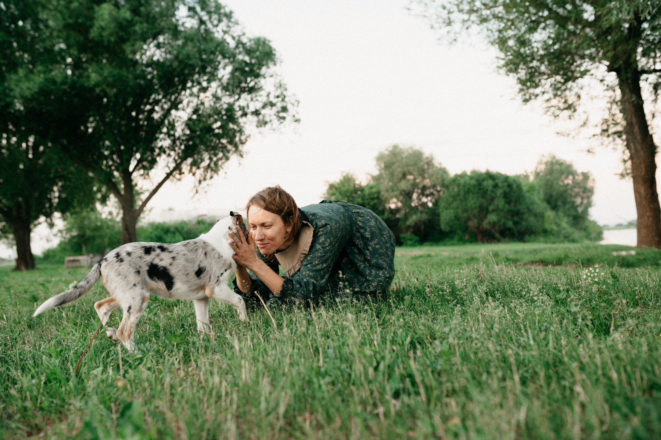Таня и её пушистые друзья. Фотограф анималист в Москве Ольга Агушева