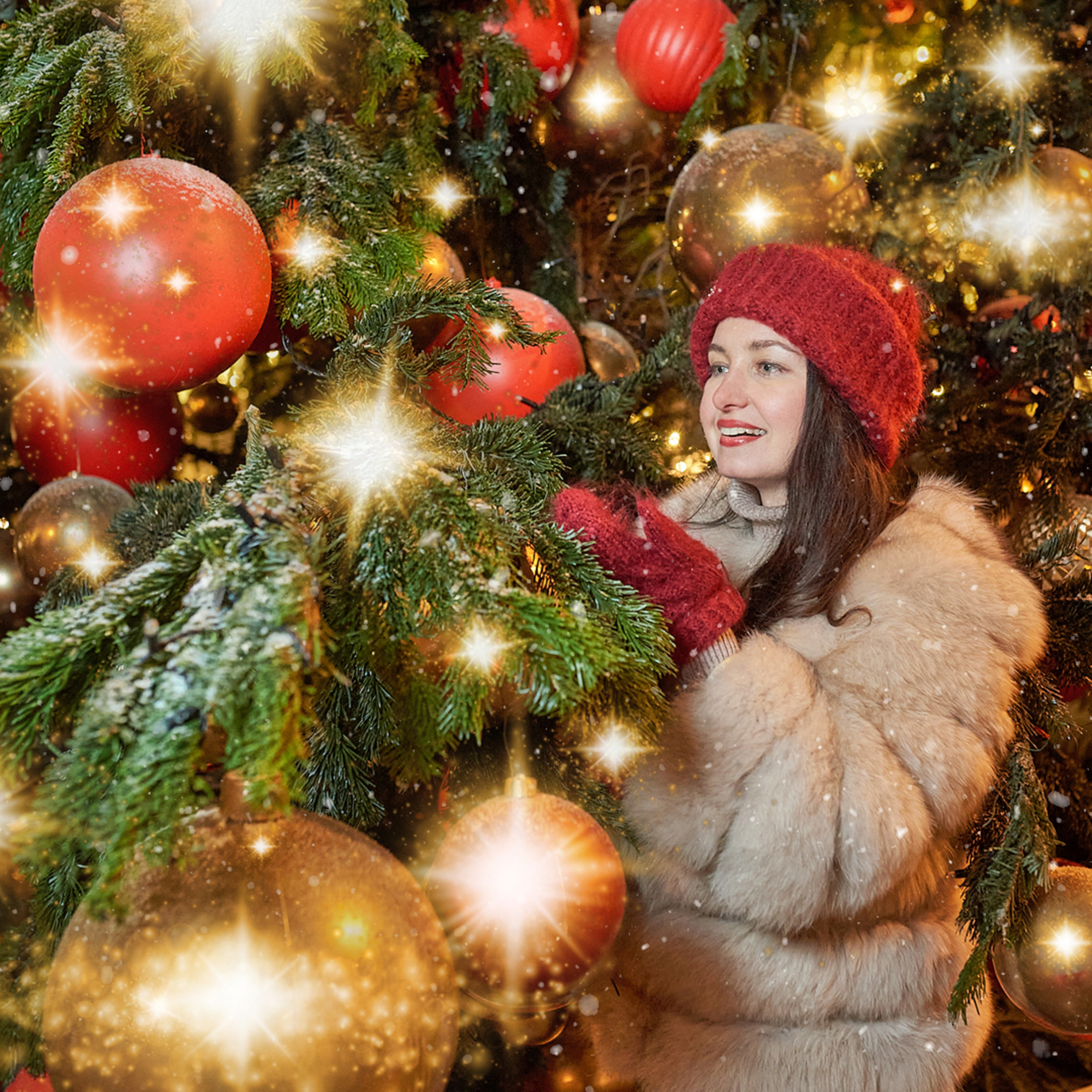 Рождество. Москва. Новый год. Фотограф Владимир Артамонов