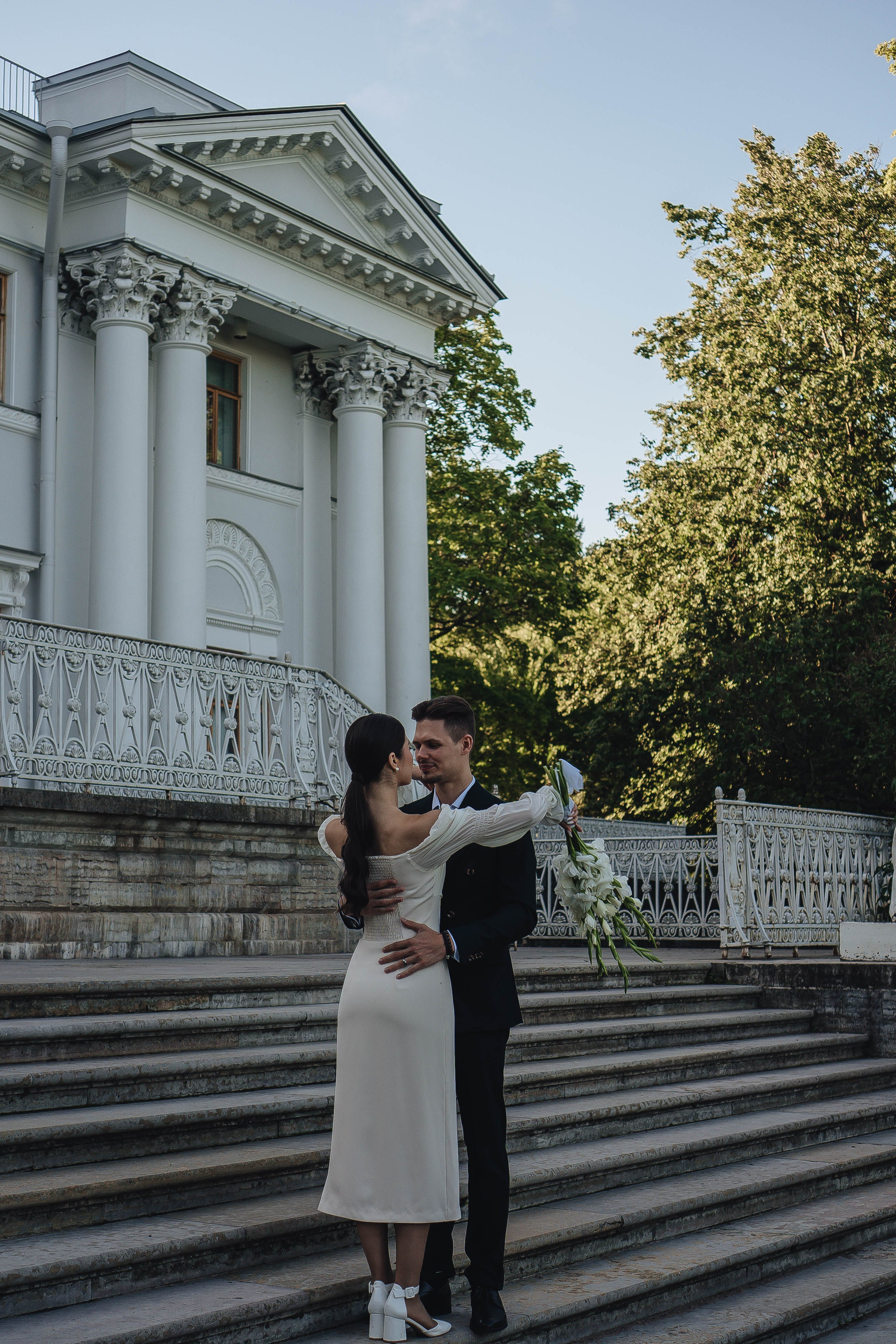 СВАДЕБНАЯ СЬЕМКА НА РАССВЕТЕ НА ЕЛАГИНОМ ОСТОРОВЕ. Профессиональный фотограф, Санкт-Петербург — Виктория Богомолова