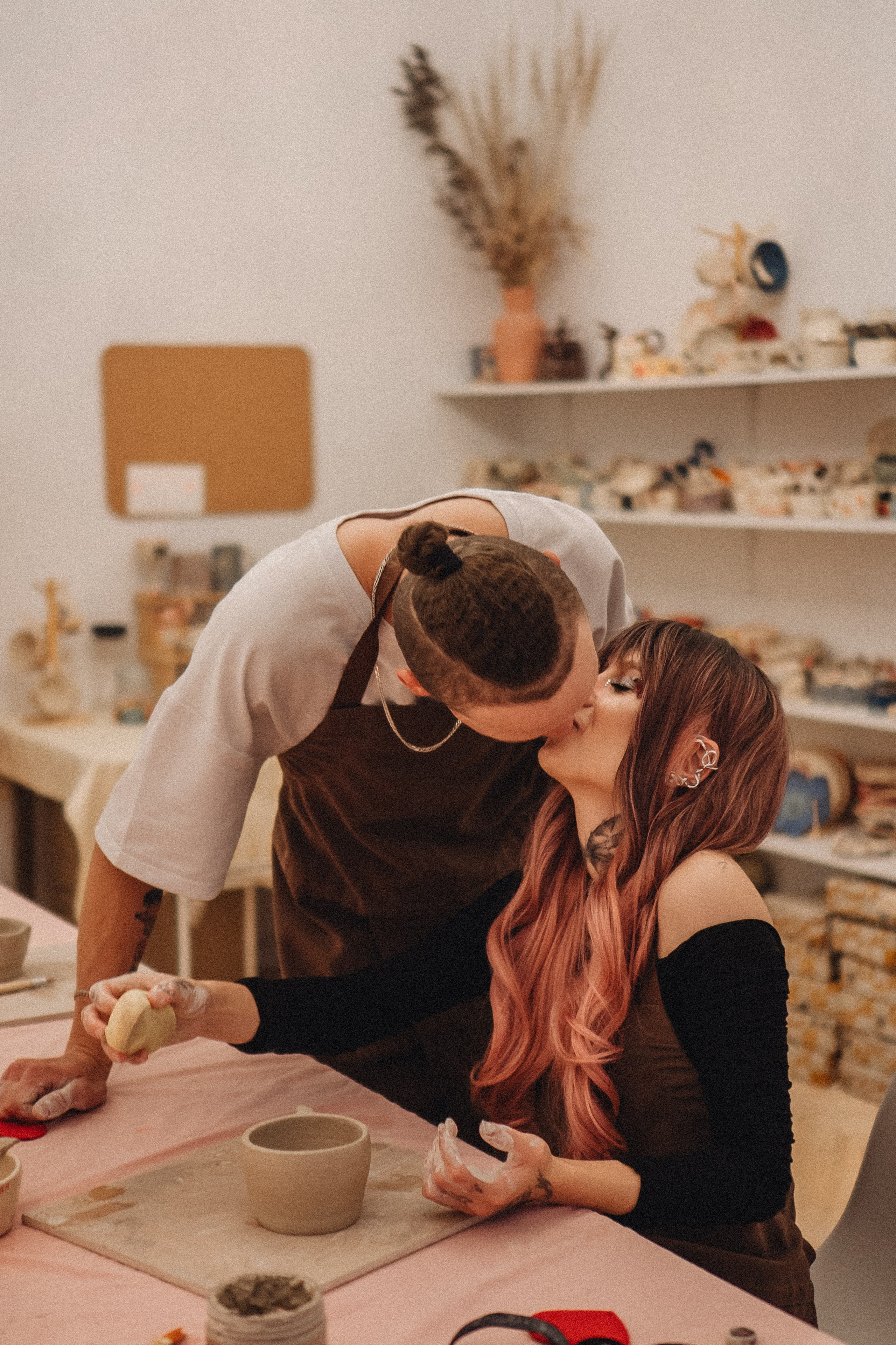 СВИДАНИЕ В ГОНЧАРНОЙ МАСТЕРСКОЙ. Профессиональный фотограф, Санкт-Петербург — Виктория Богомолова