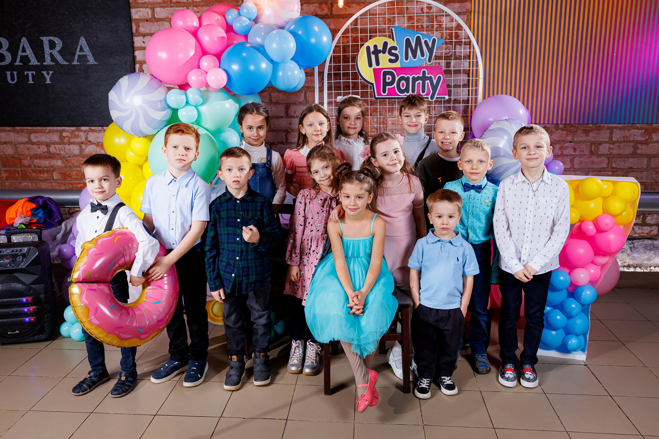 День рождения Насти «Pop-it». Семейный и детский фотограф Комина Елена, Власиха, Одинцово