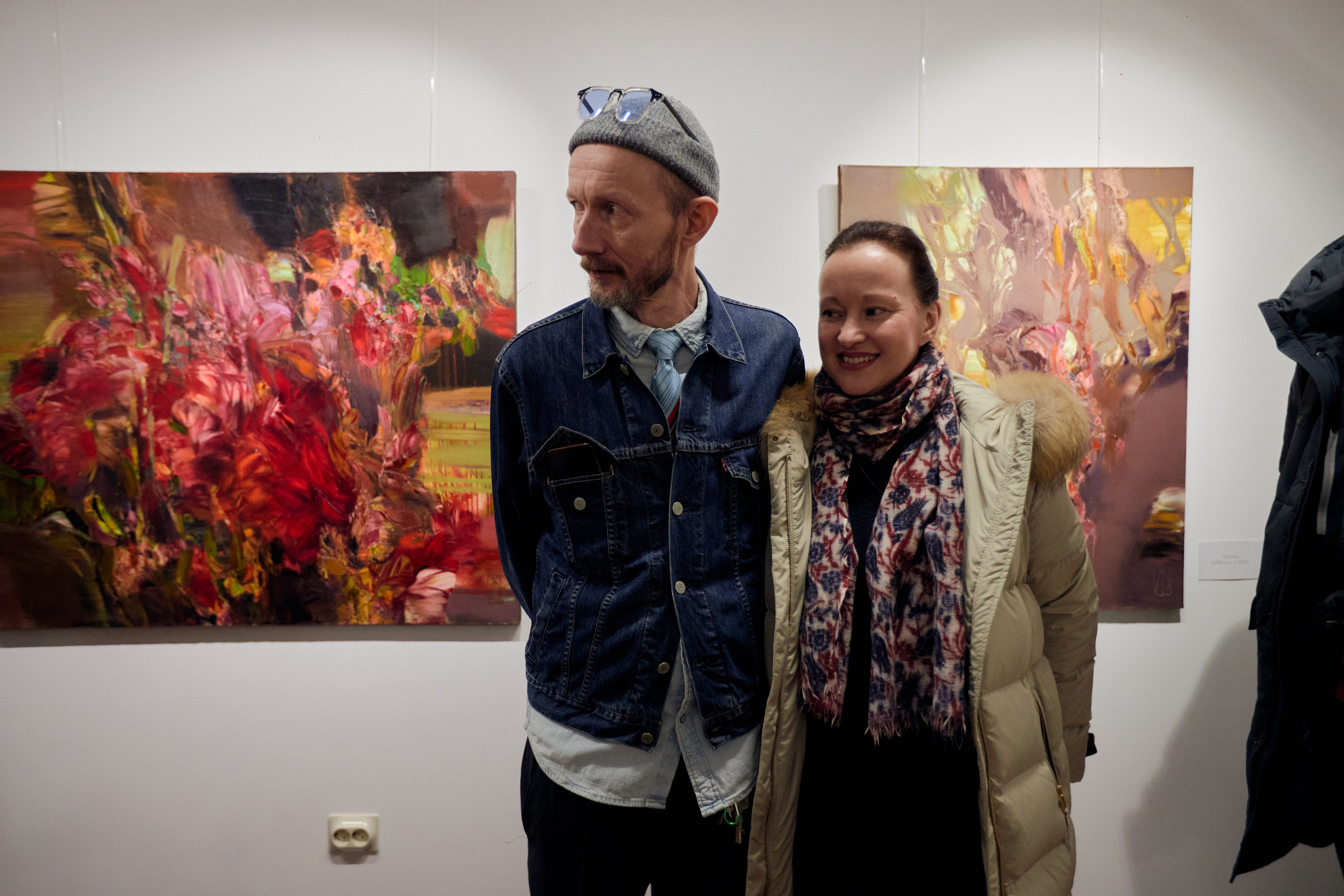 Открытие выставки краснодарской художницы Ларисы Блохиной. Фотограф Юлия Маринина