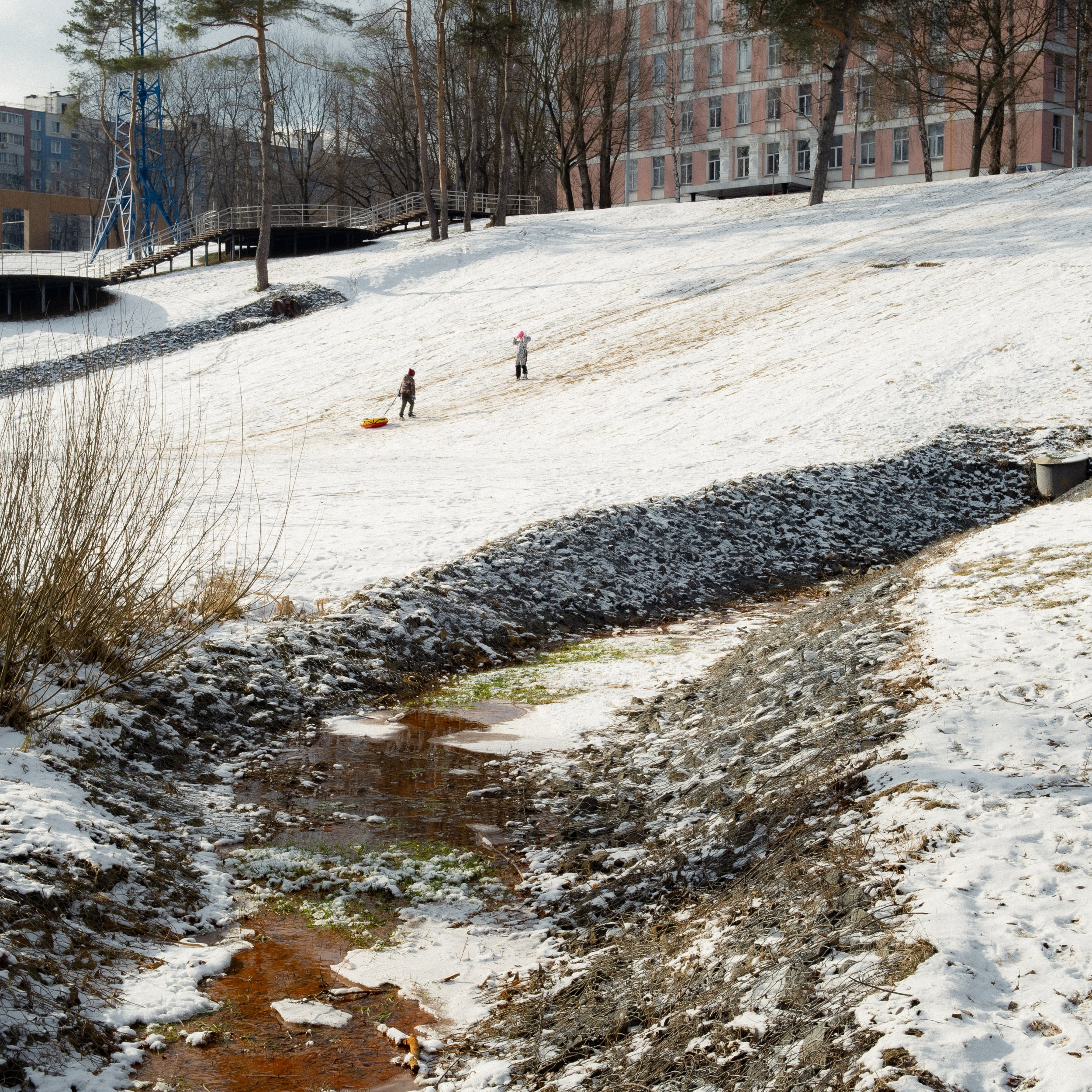 Оттепель. Photographer Pavel Romashchenko