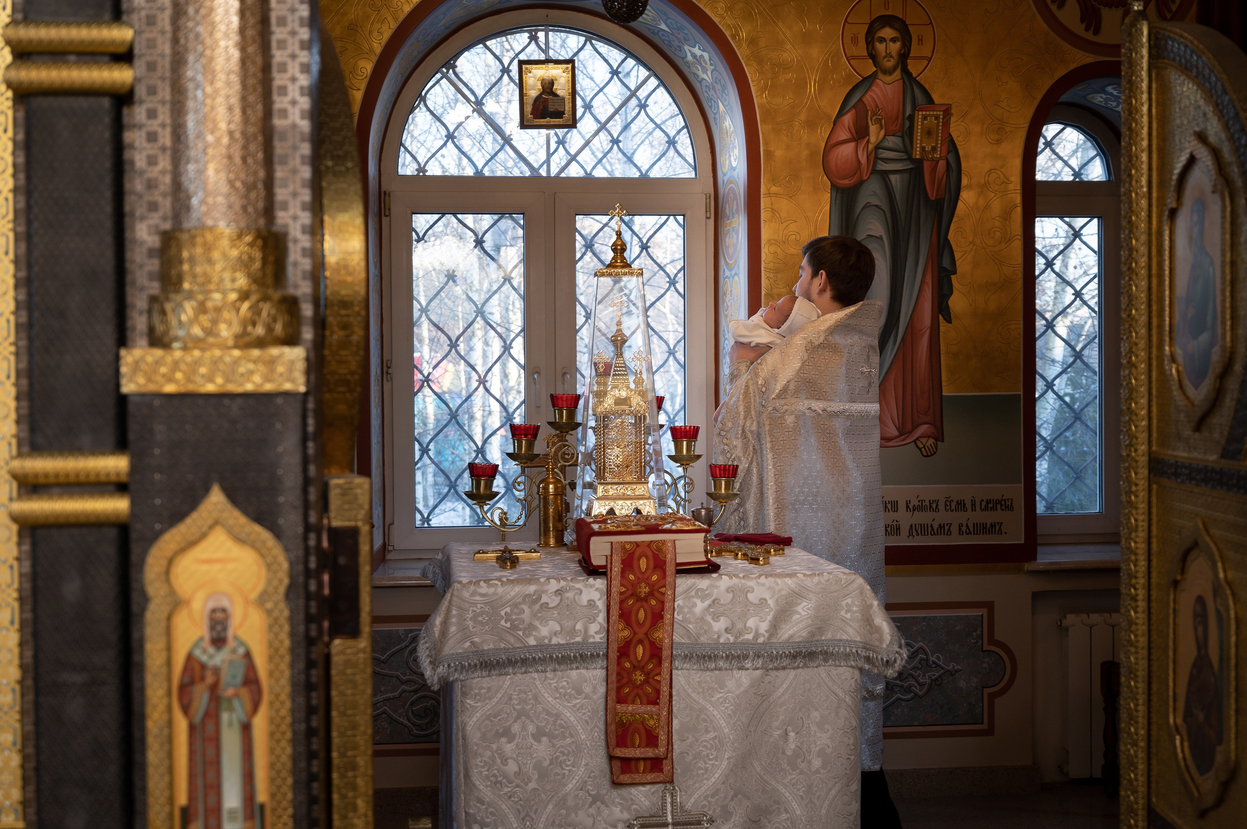 Крещение. Семейный и детский фотограф Подольск Наталья Шаляпина