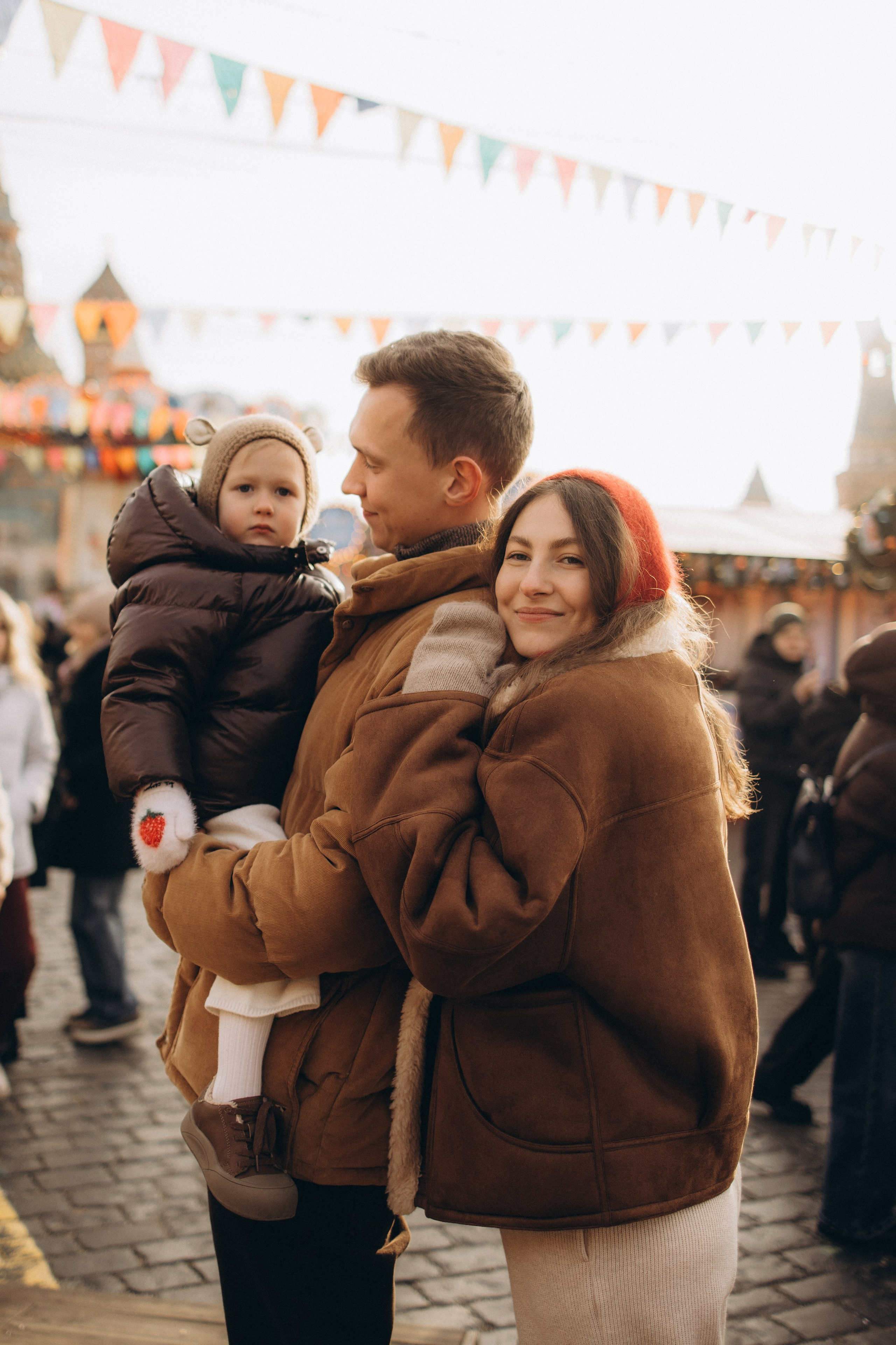 Новый год на ярмарке. Семейный фотограф Москва Наталия Осьмакова