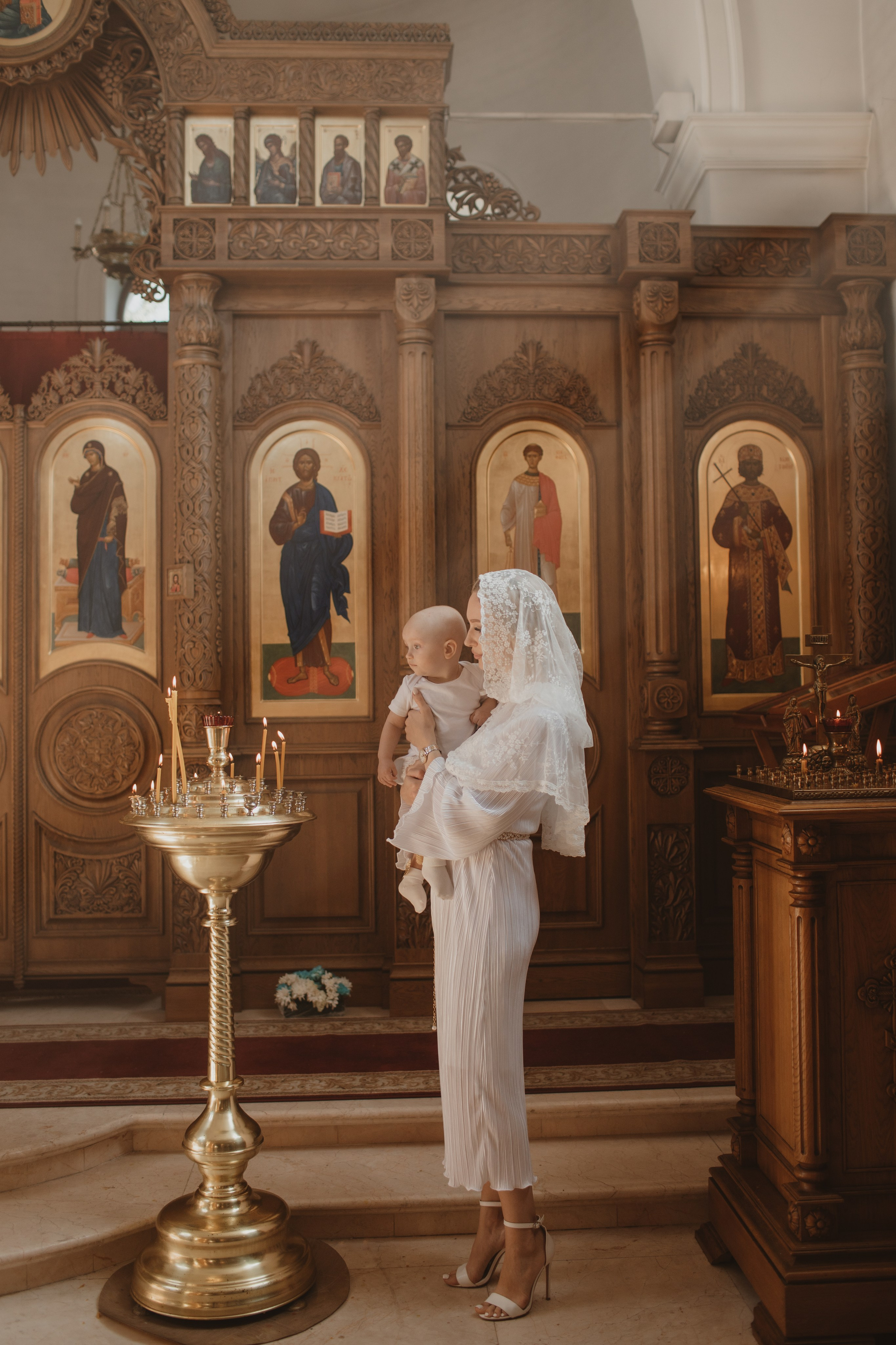 Крещение Александра. Семейный фотограф в Челябинске Ксения Зубкова