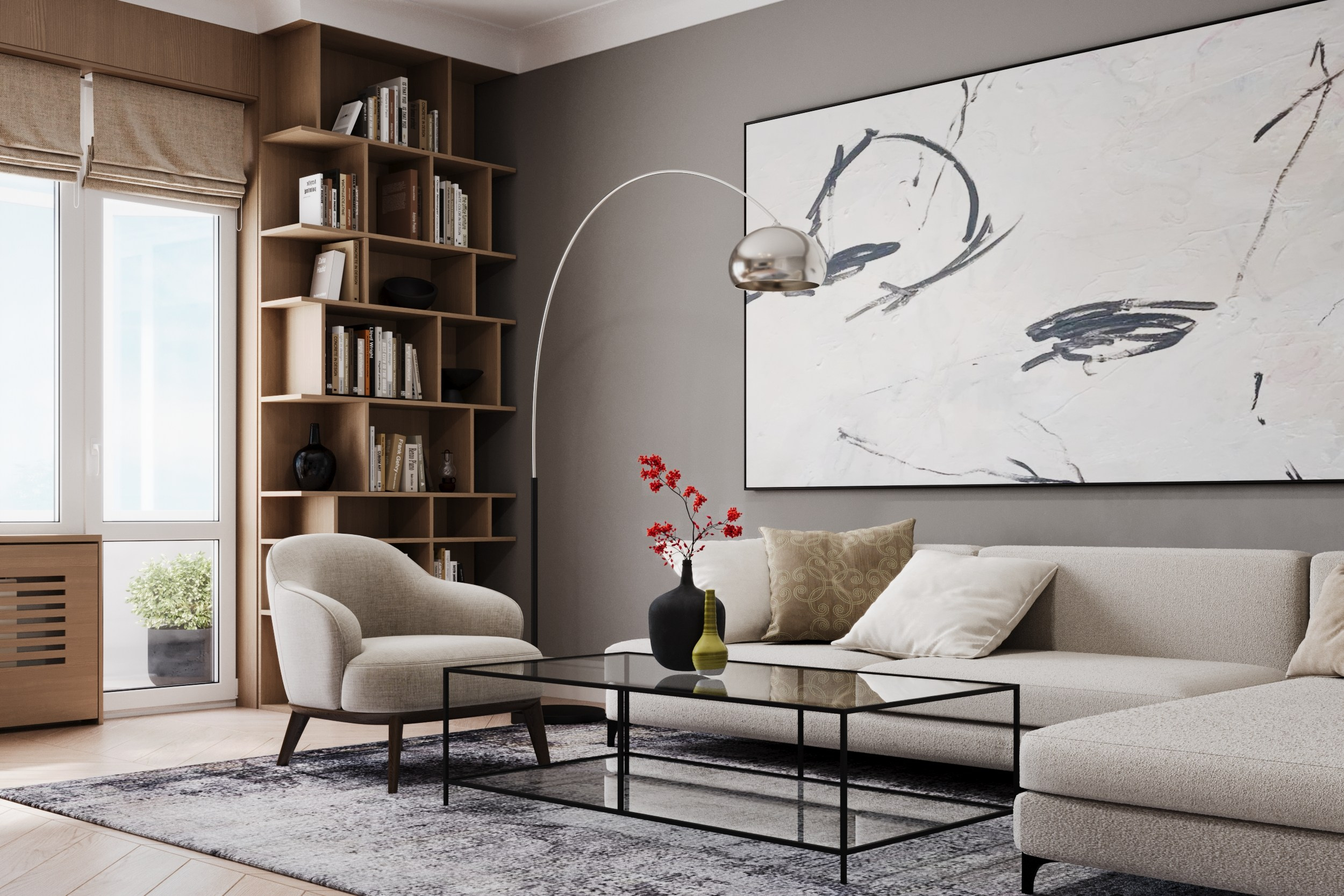 ЖК Сердце Столицы, Москва, 2023 год, 92 м.кв. BYPRITCHINA | студия дизайна интерьера г. Москва