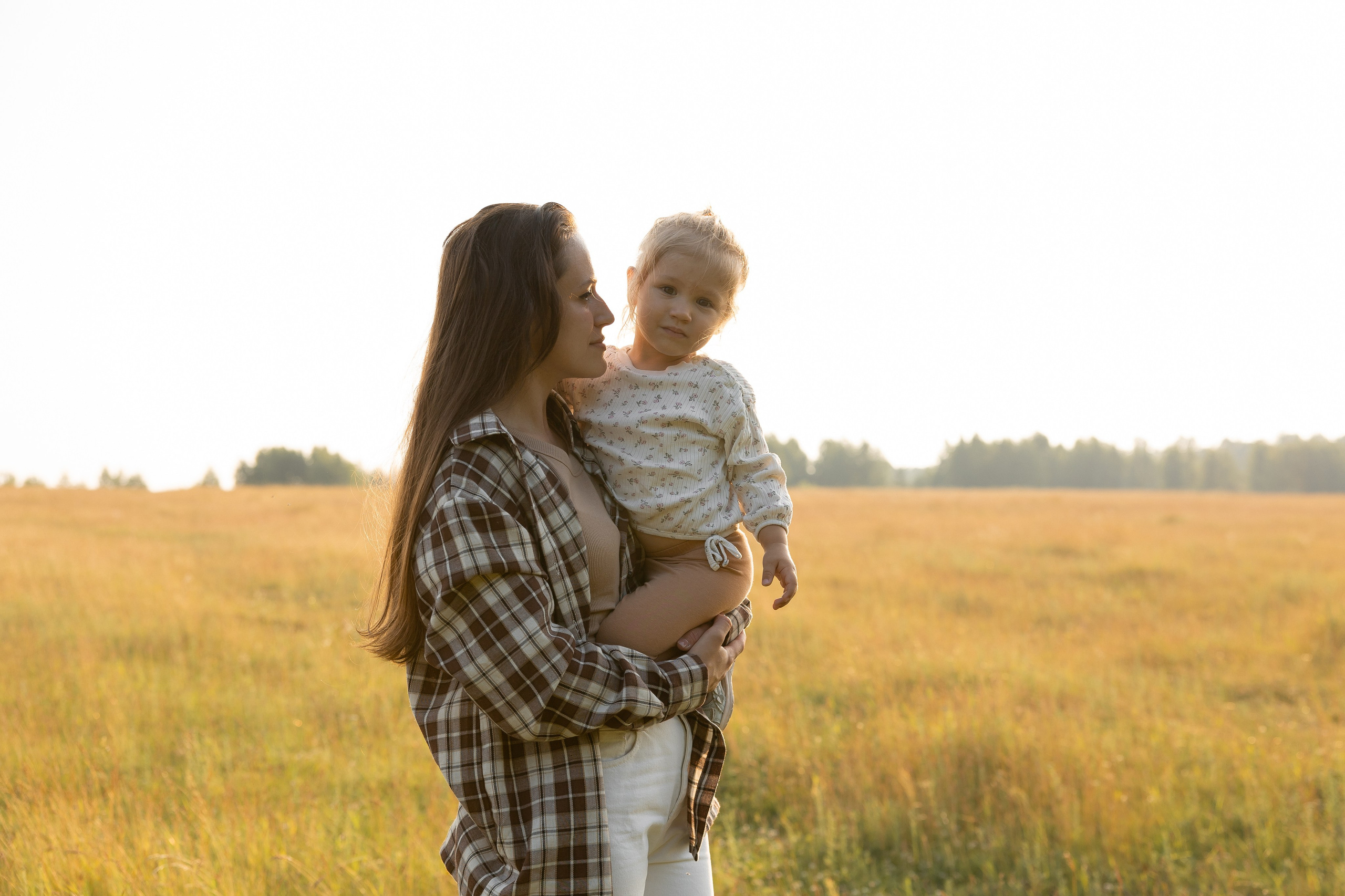 В поле. Семейный и свадебный фотограф в Челябинске Мария Леонтьева