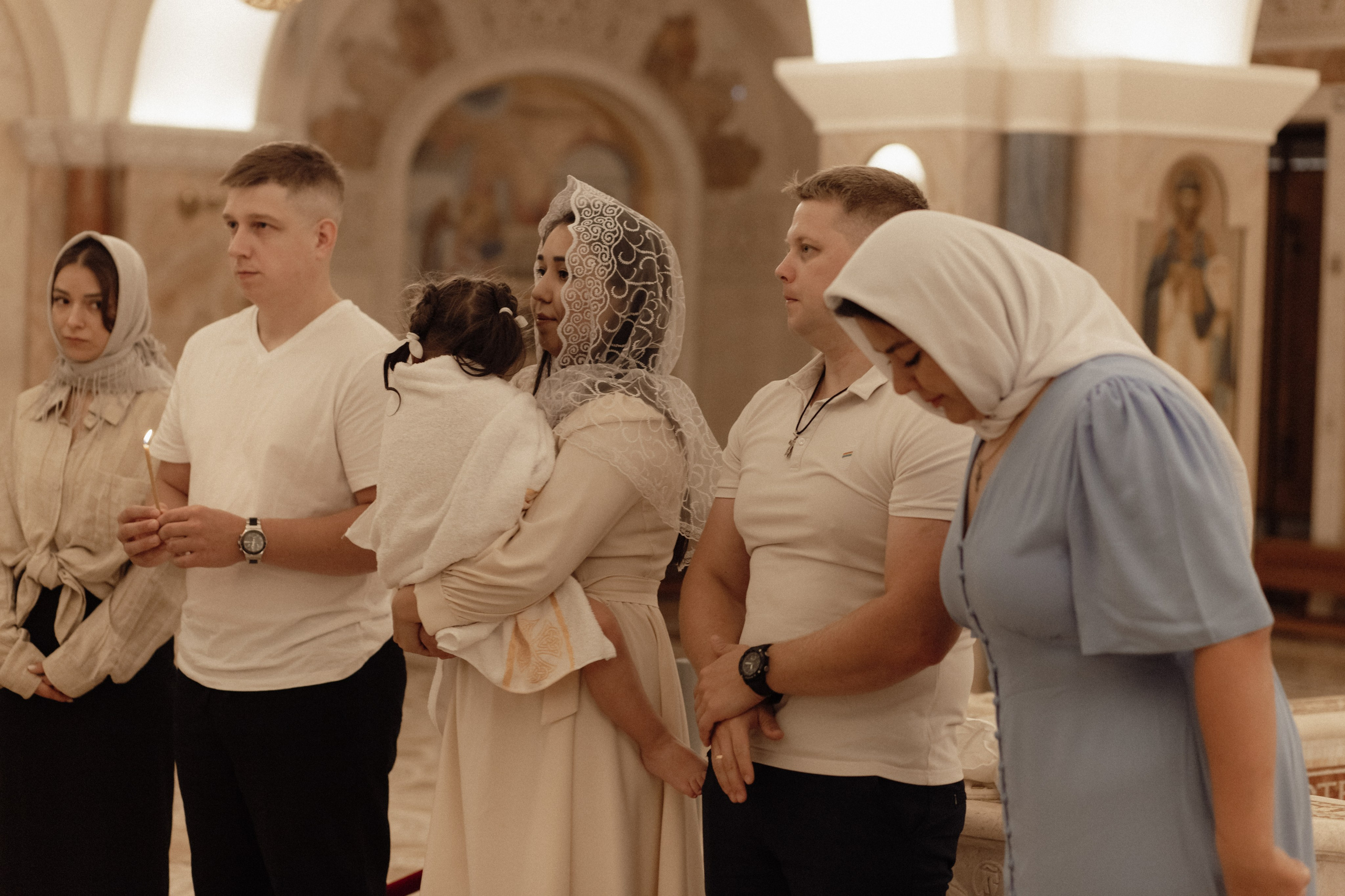 Крещение Киры. Семейный и свадебный фотограф в Челябинске Мария Леонтьева