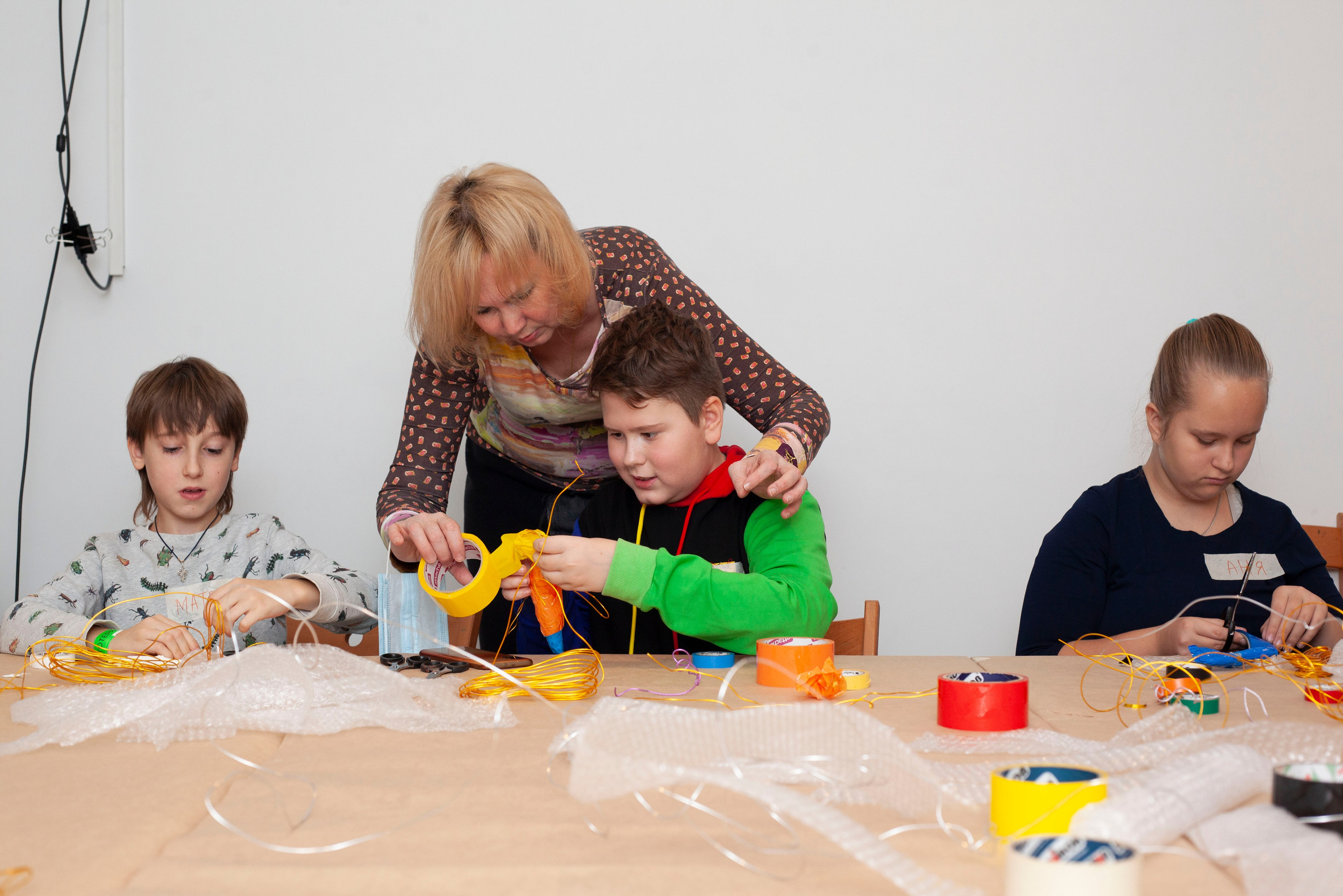 Детский мастер-класс в ММОМА. Stanislav Baryshev — People. Emotions. Atmosphere