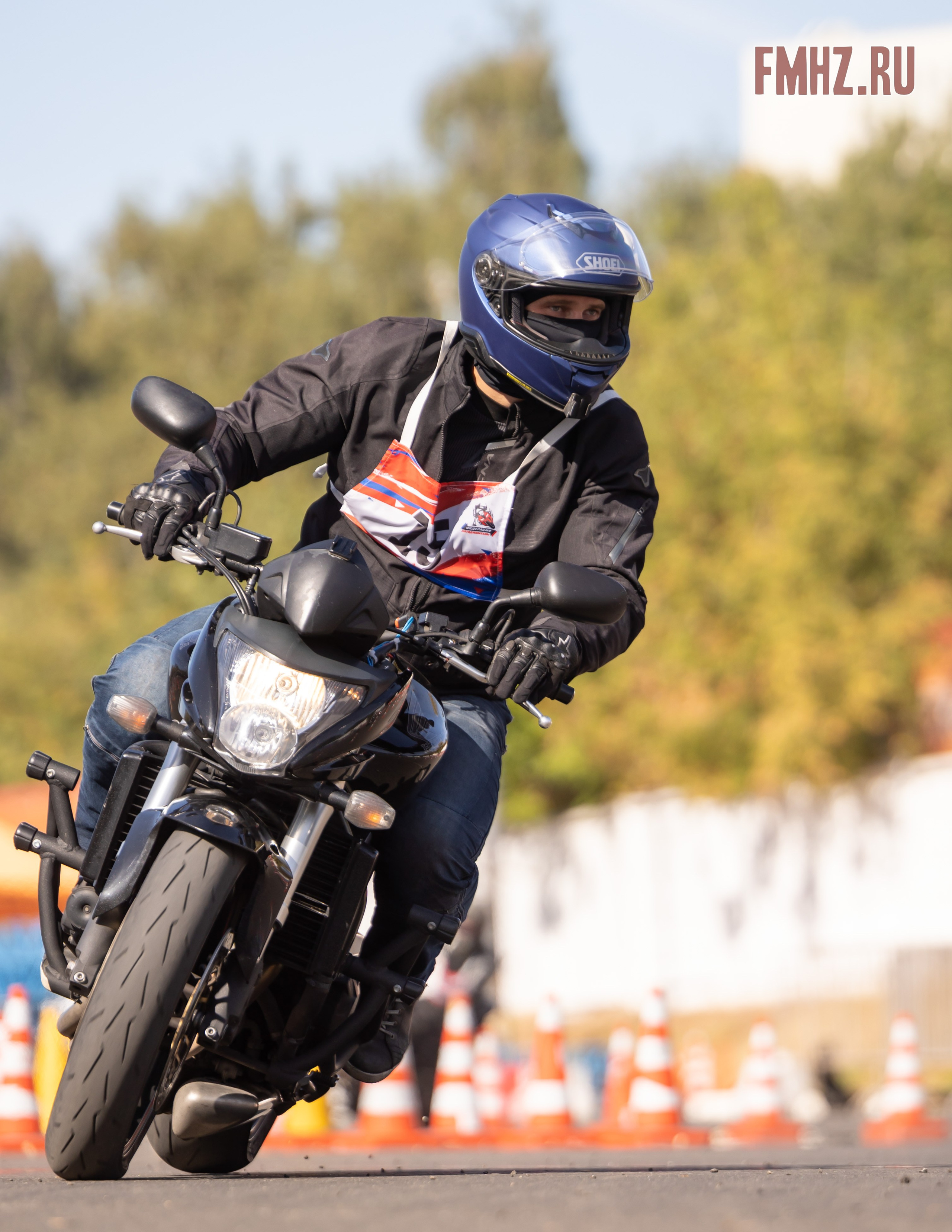 Соревнования по мотоджимхане на площадке Мосгортранс 15.09.2024. Фотограф Владимир Охрименко