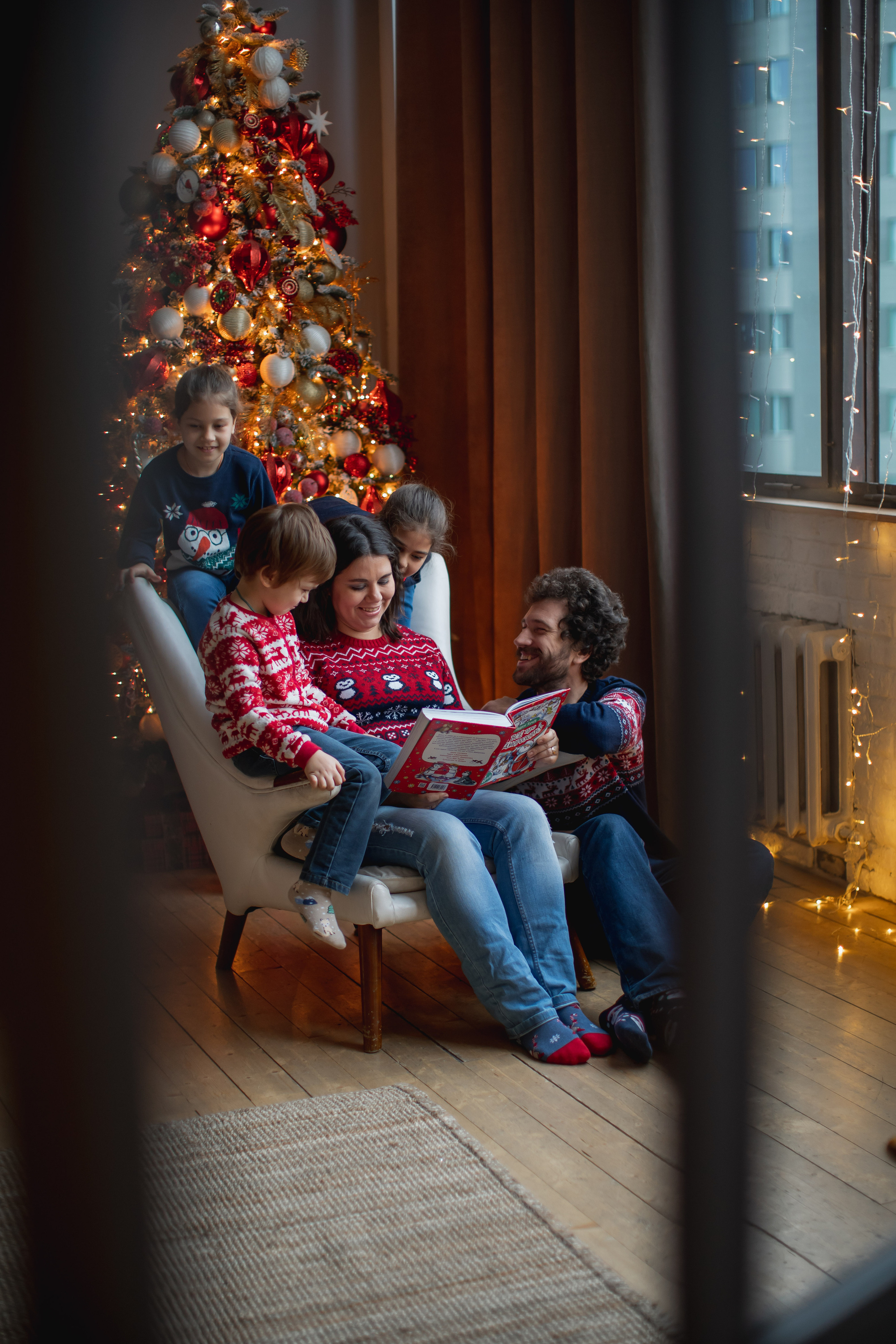 Новый год. Семейный и детский фотограф в Москве Надежда Шевякова