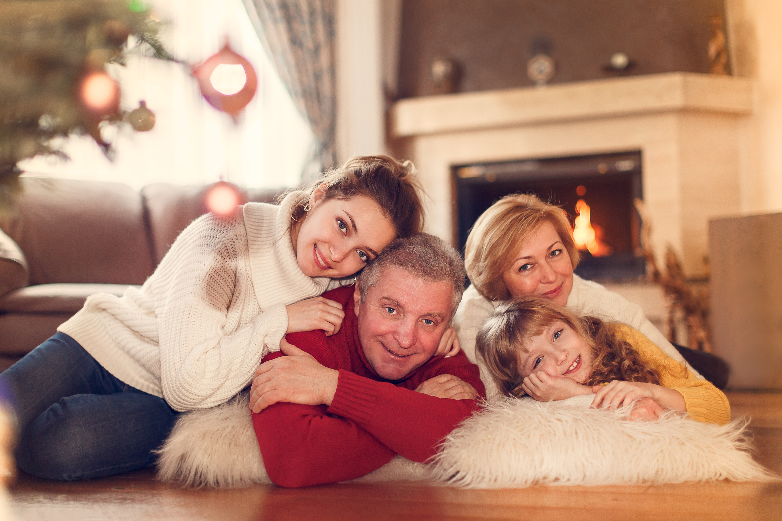 Новый год. Семейный и детский фотограф в Москве Надежда Шевякова