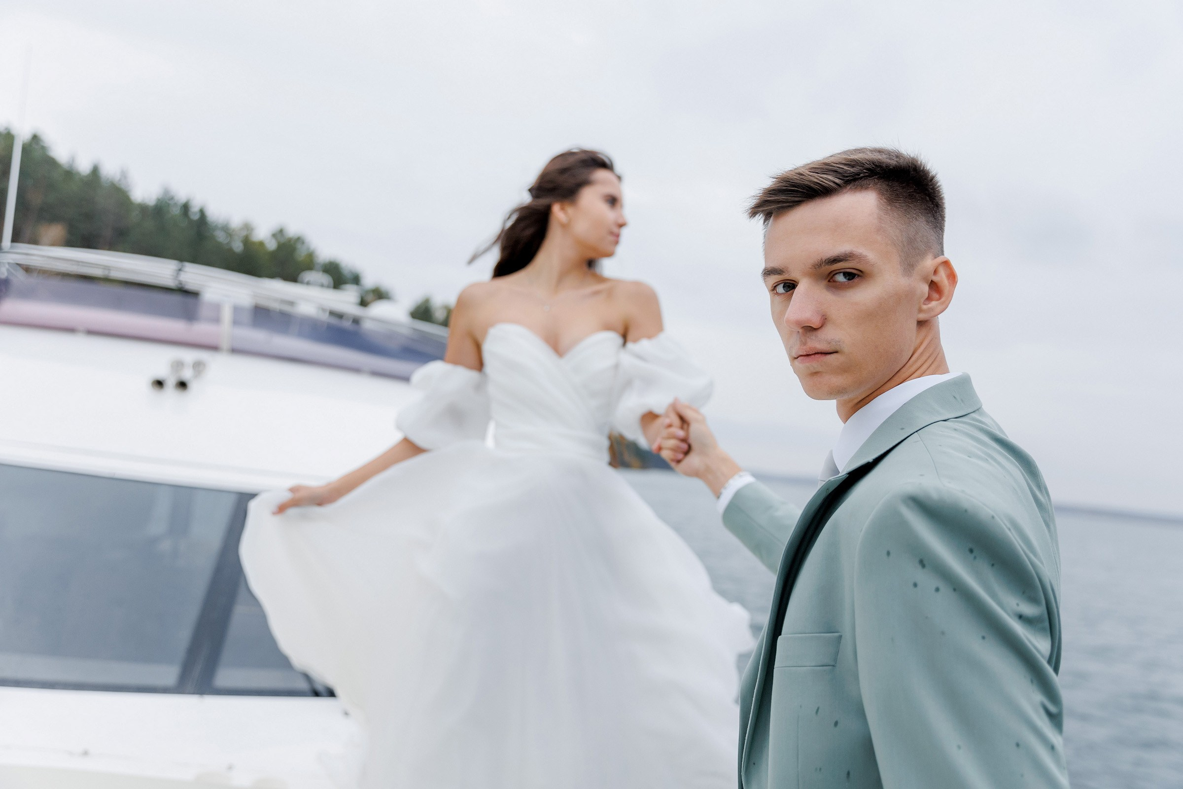 Когда у друзей есть яхта. Свадебный фотограф в Иркутске Сапаров Александр