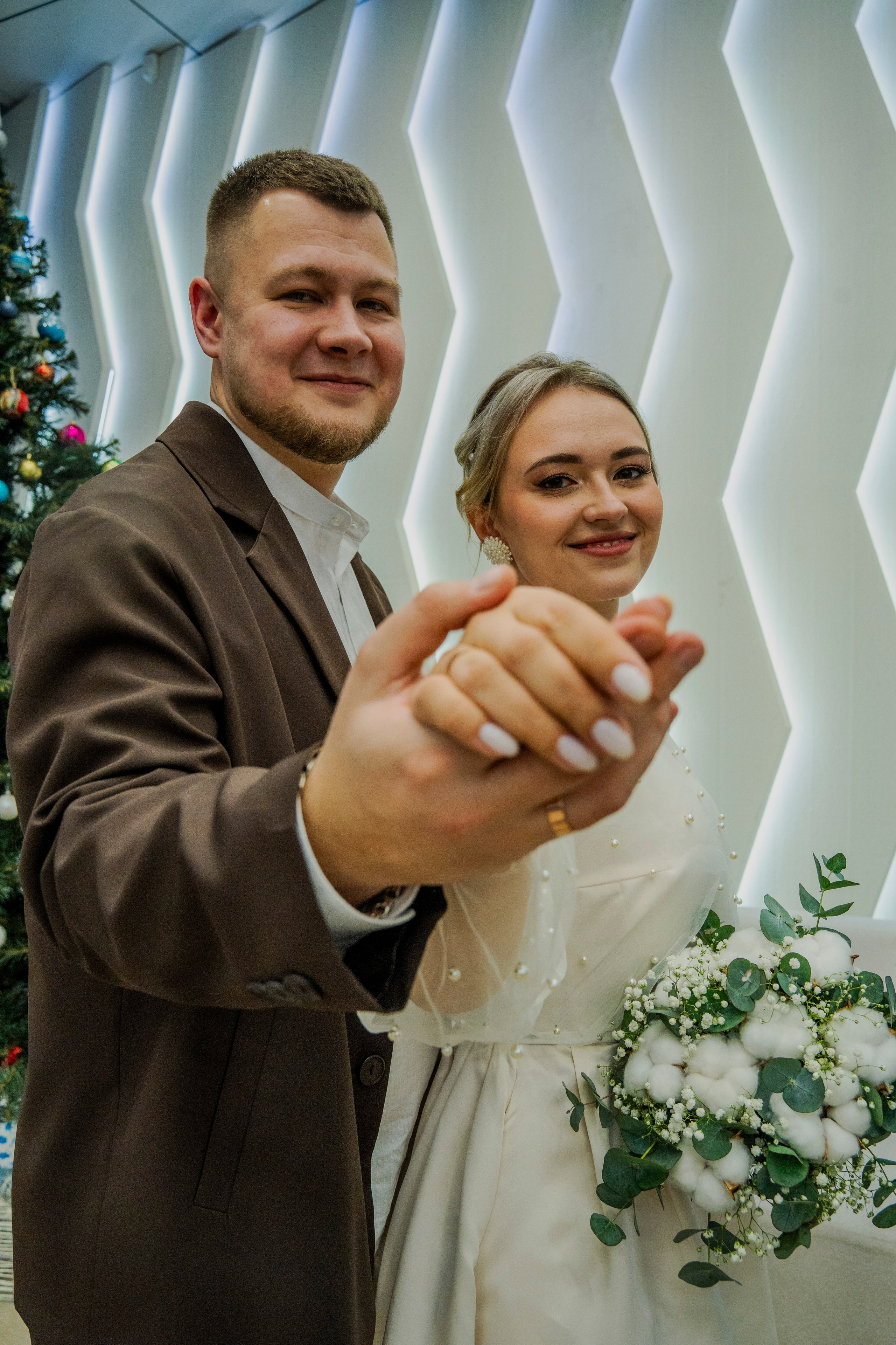 Роспись в ЗАГСе Домодедово✨. Свет, камера, улыбка!