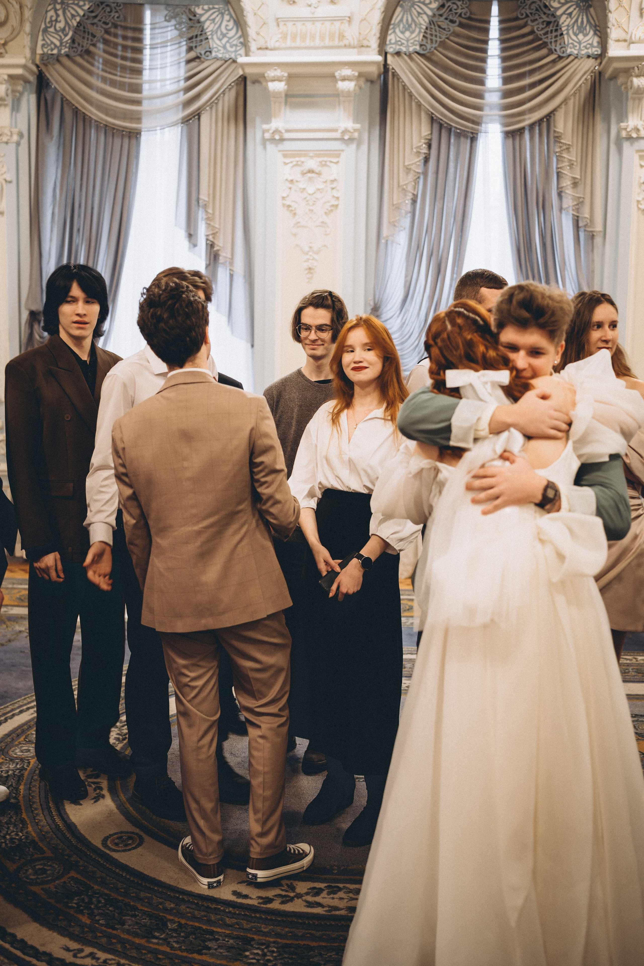 СВАДЕБНАЯ СЬЕМКА ВО ВТОРОМ ДВОРЦЕ С ГОСТЯМИ И ПРОГУЛКА В ТАВРИЧЕСКОМ САДУ. Профессиональный фотограф, Санкт-Петербург — Виктория Богомолова