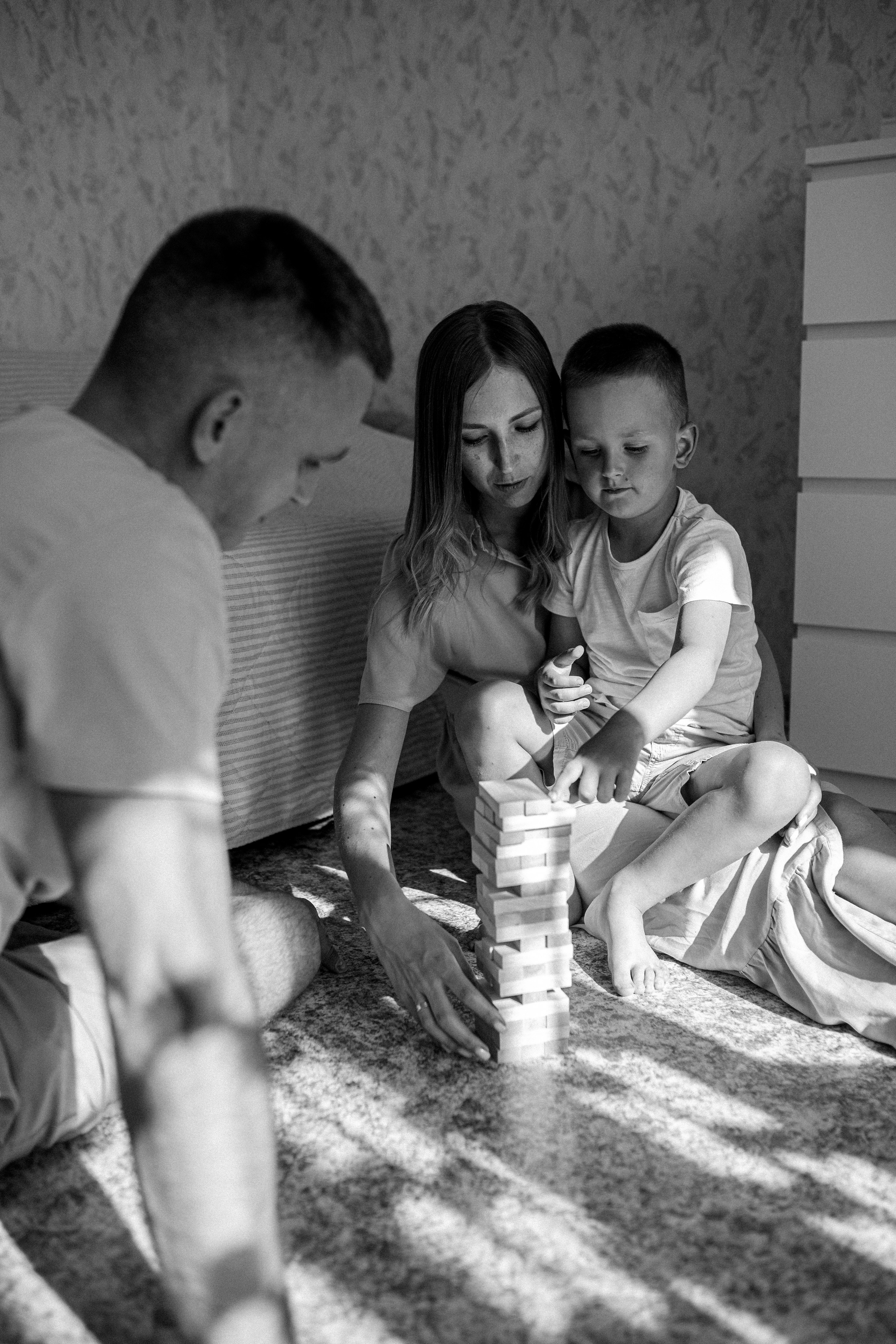 Нина, Леша и Вова | домашняя. Фотограф в Санкт-Петербурге Анастасия Комолова