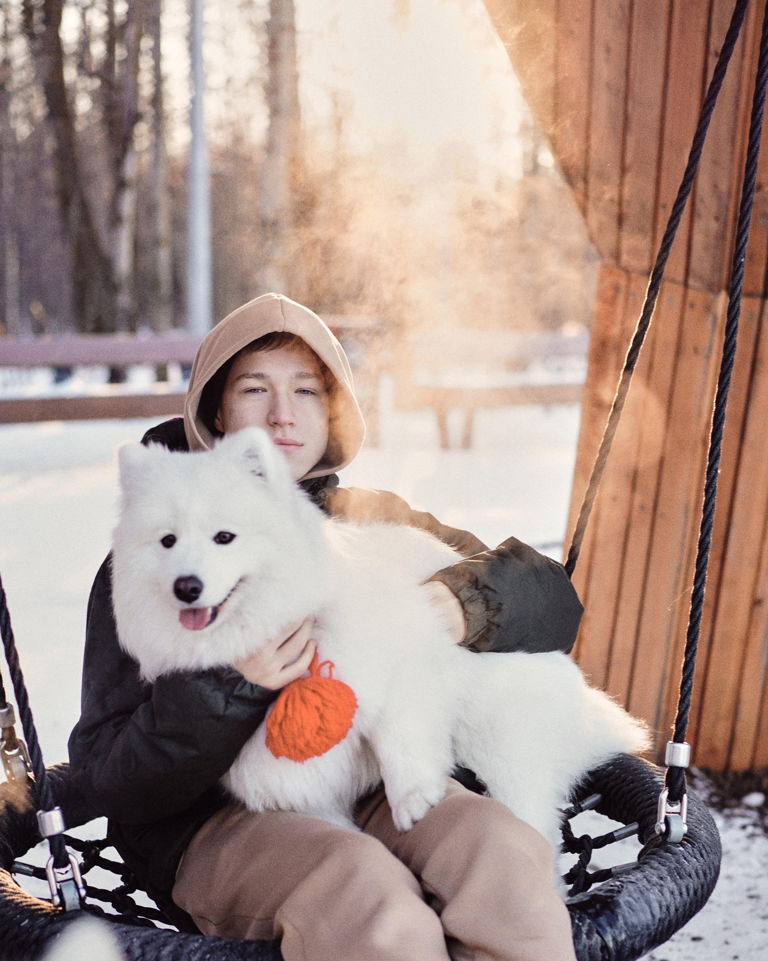 Прогулка морозным утром. Фотограф Казань