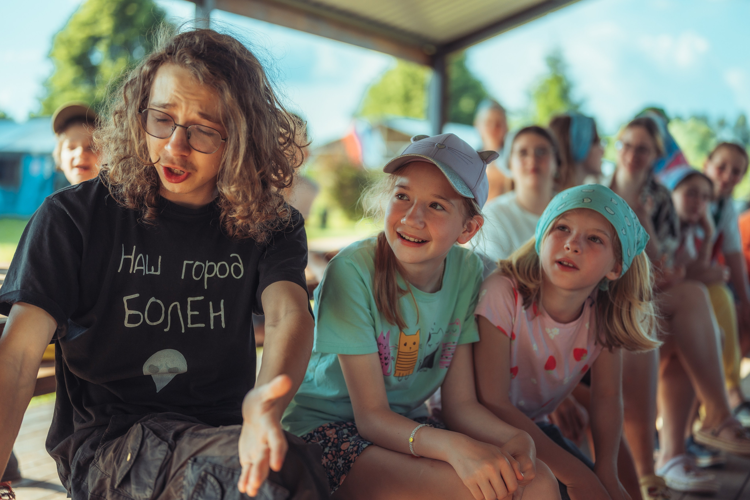 Детский лагерь — 2 смена 2025 год. Иван Кубик — фотограф и видеограф