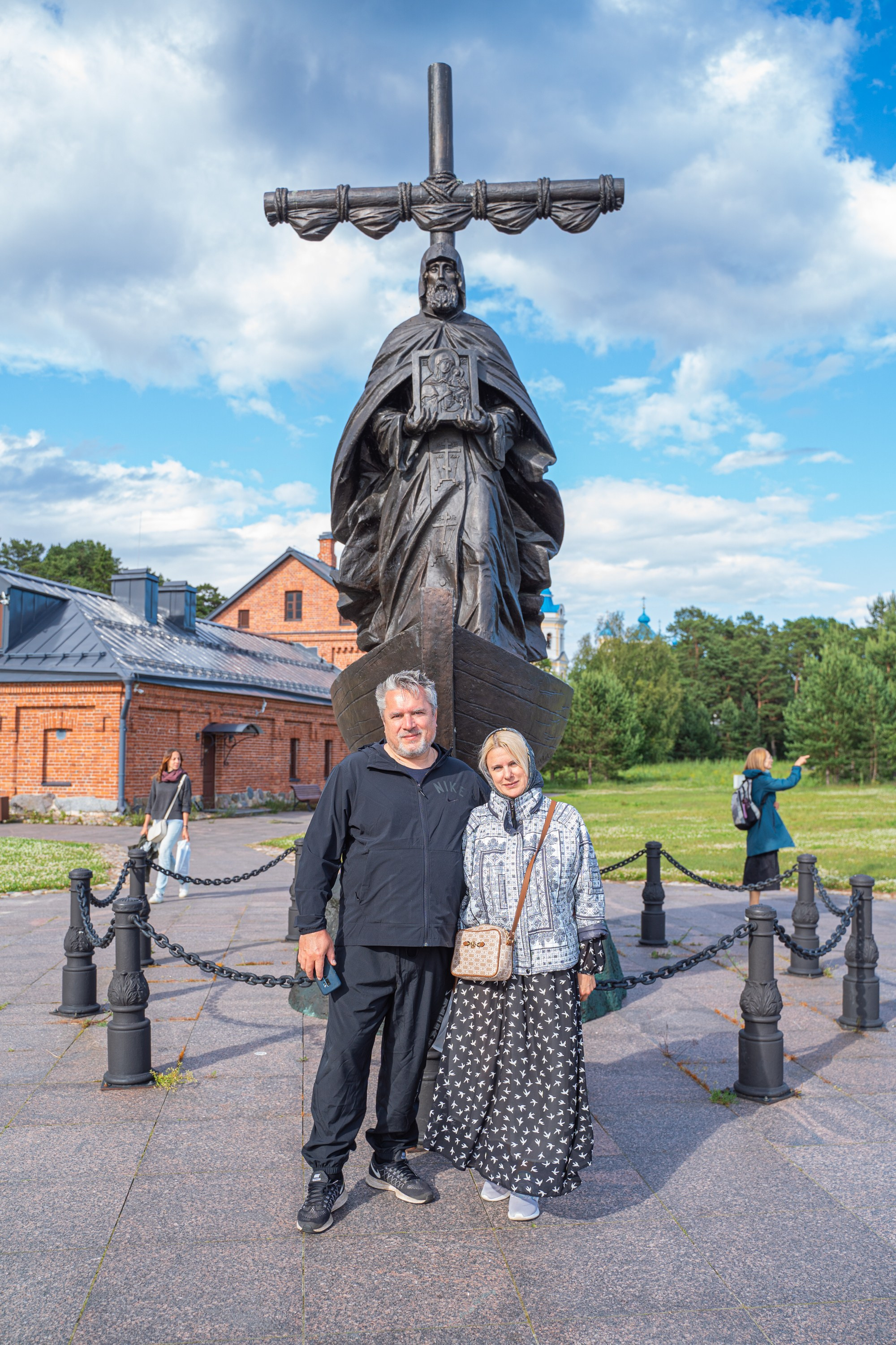 Гидровыезд в Коневский мужской монастырь. Свадебный, семейный, портретный, репортажный фотограф в Санкт-Петербурге