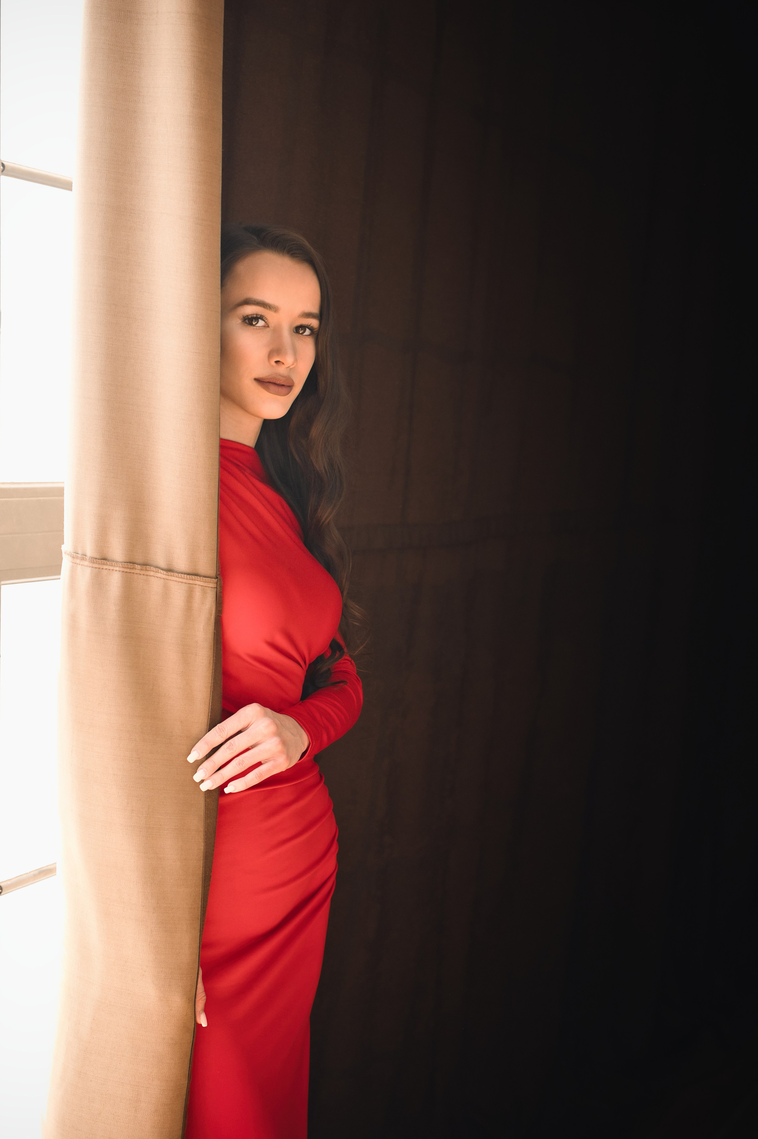 Lady In Red. Фотограф Денис Кривопусков