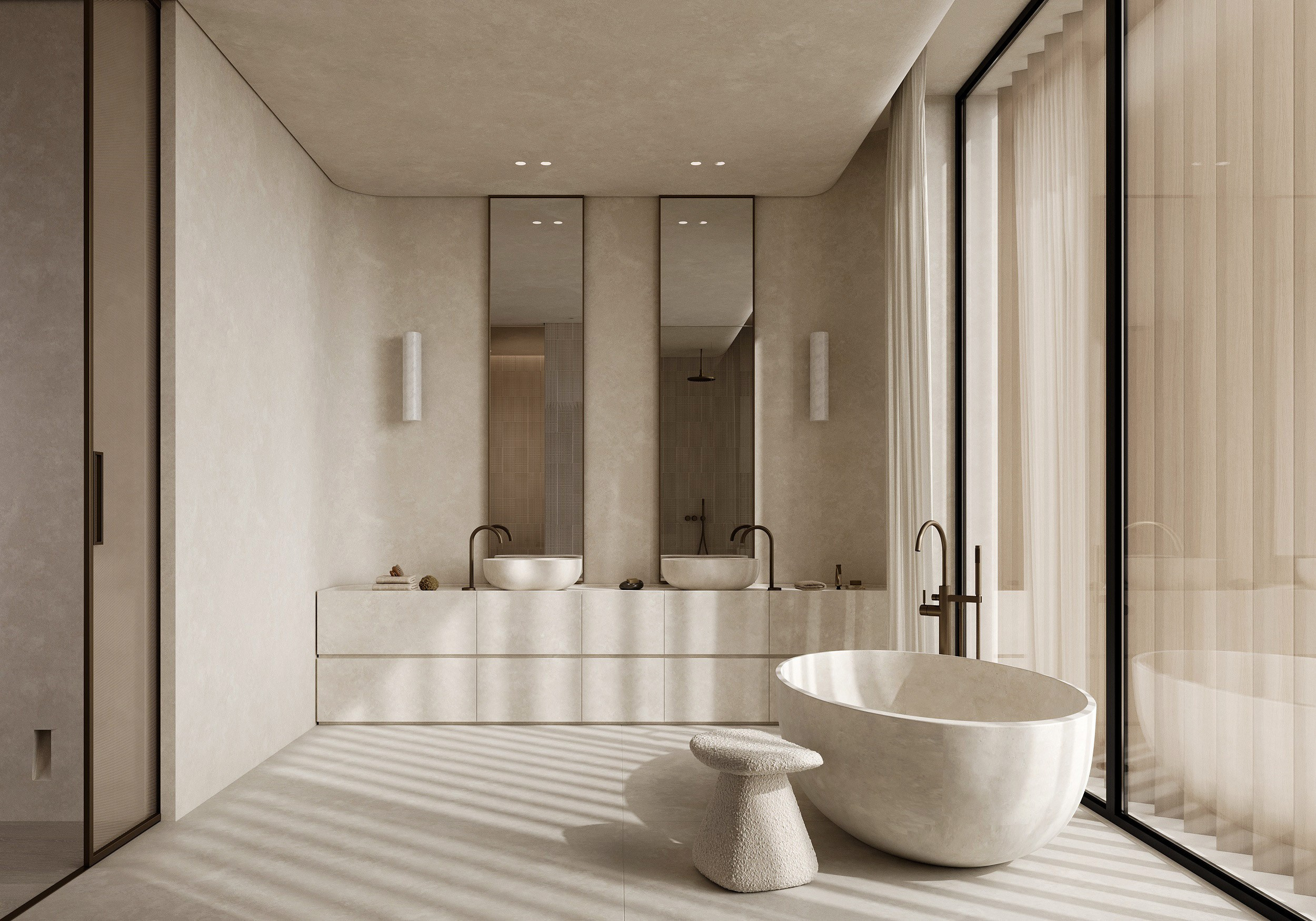 Villa N-94. Interior visualization