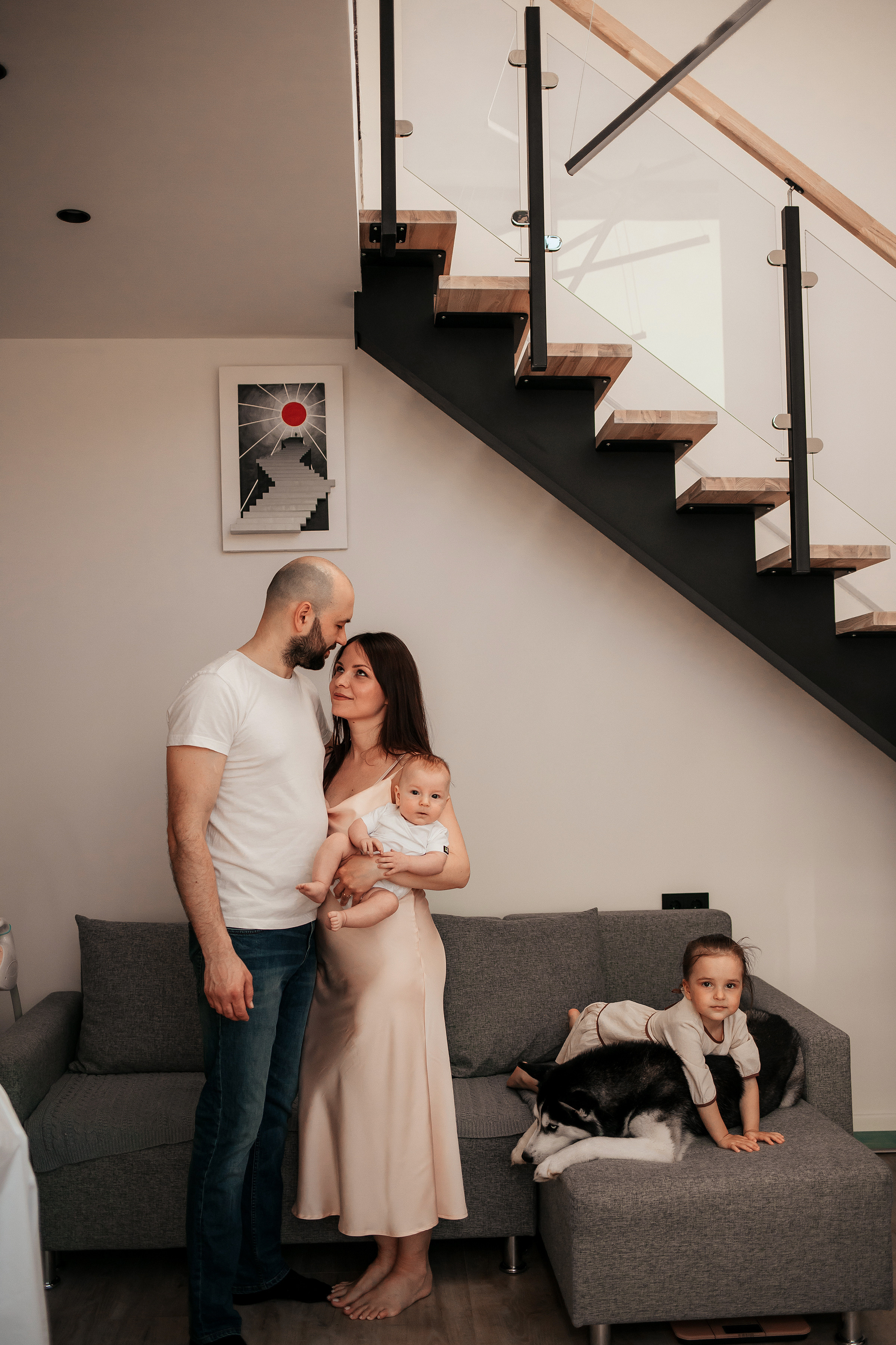 Женя, Оля, Вероника и Саша. Семейный и детский фотограф в Нижнем Новгороде Буслаева Мария