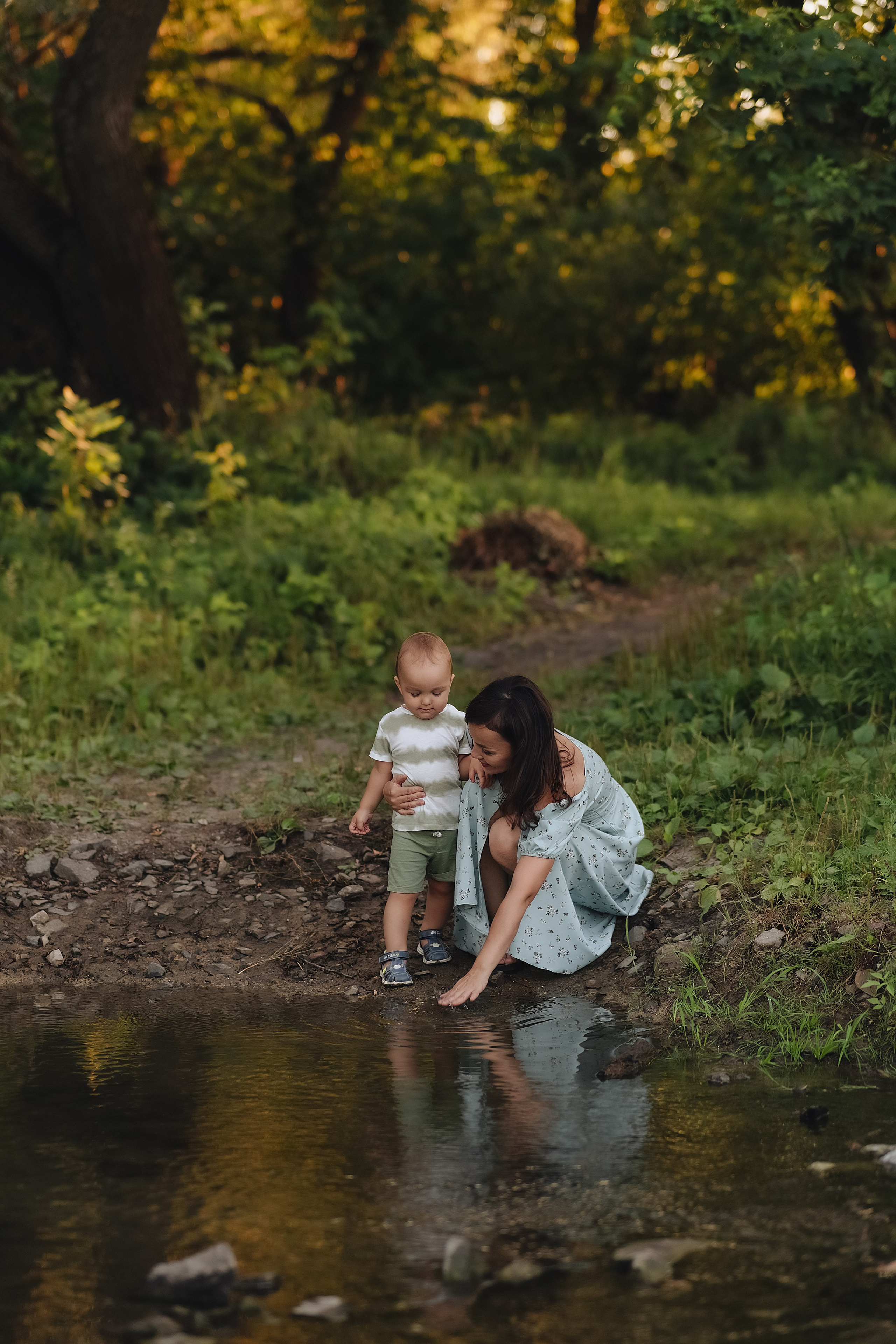 Семейная съемка на закате. Фотограф Карина Шмулёва. Воронеж и область