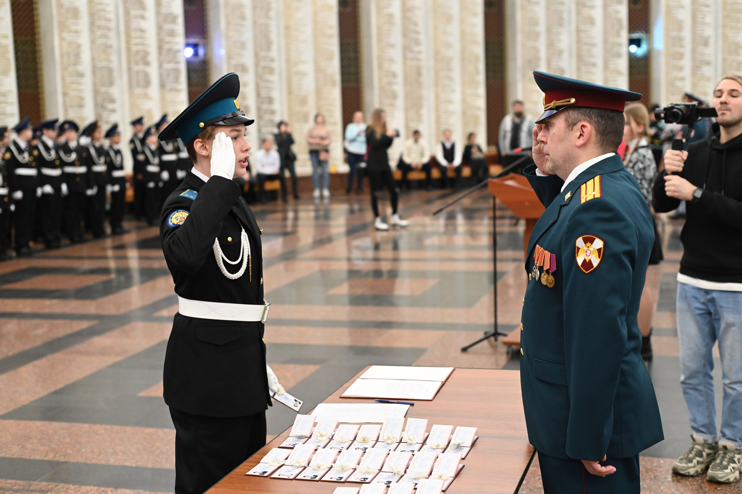 Присяга Поклонная Гора. Детский и семейный фотограф г. Москва Оксана Катаджи