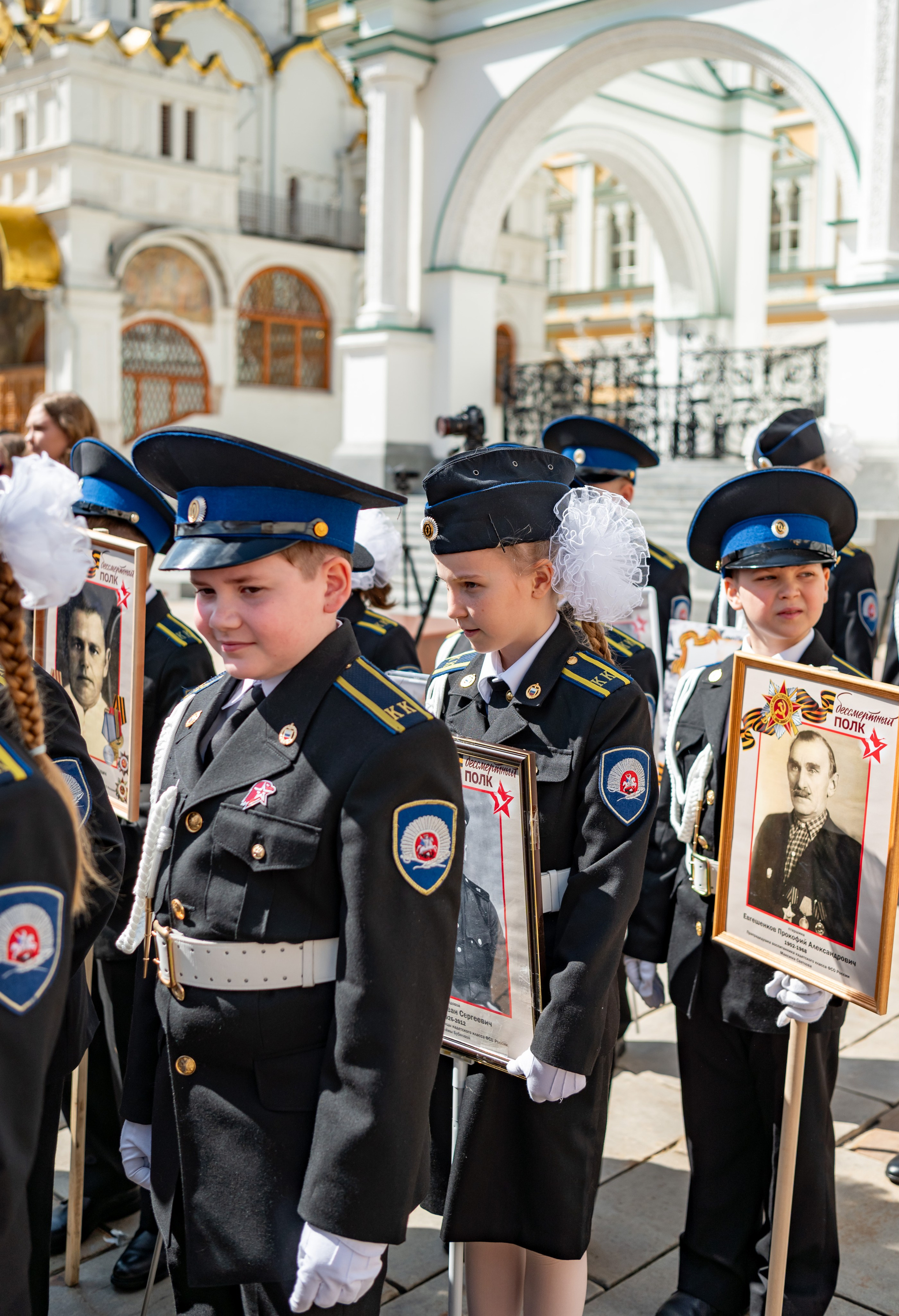 Фотосессия Присяги кадетов «Школа 1231 им. В. Д. Поленова». Детский и семейный фотограф г. Москва Оксана Катаджи
