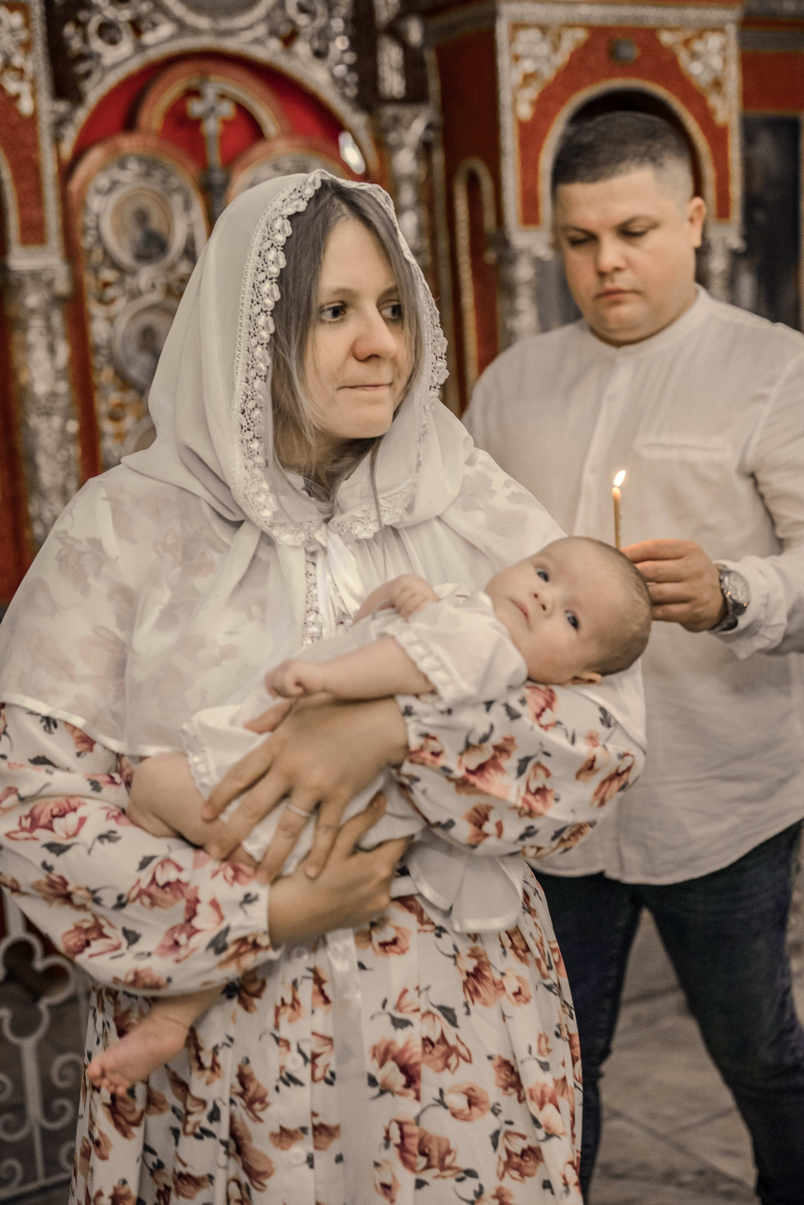 Крещение (мама Регина). Семейный и детский фотограф Москва