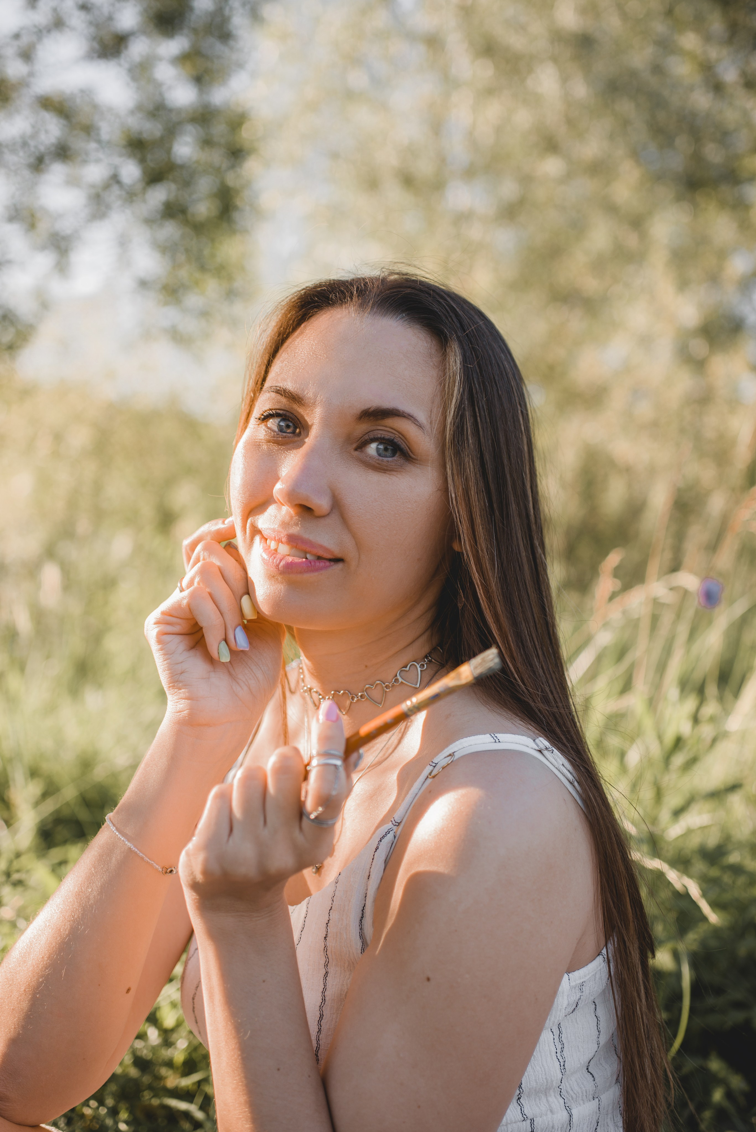 Виктория художник. Фотограф Людмила Белова