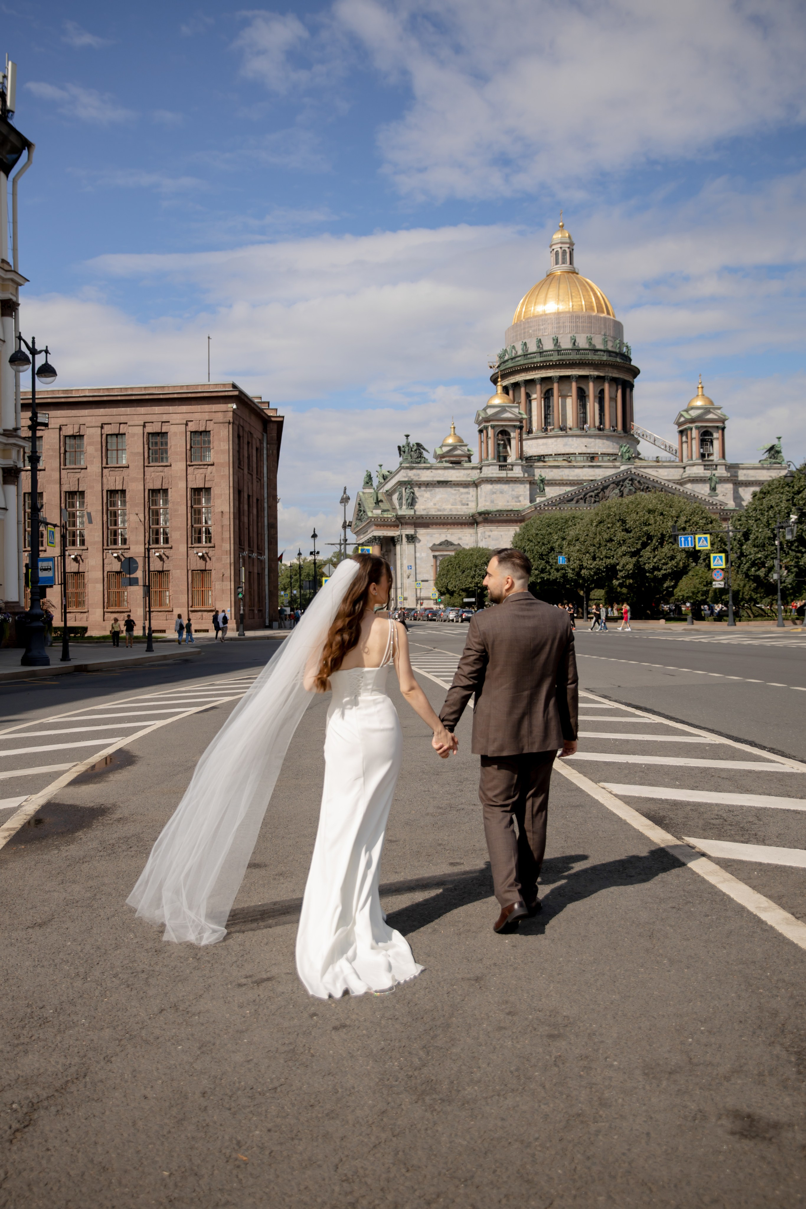Анна и Александр / Прогулка + ЗАГС. Свадебный и семейный фотограф в Москве Диана Левченко