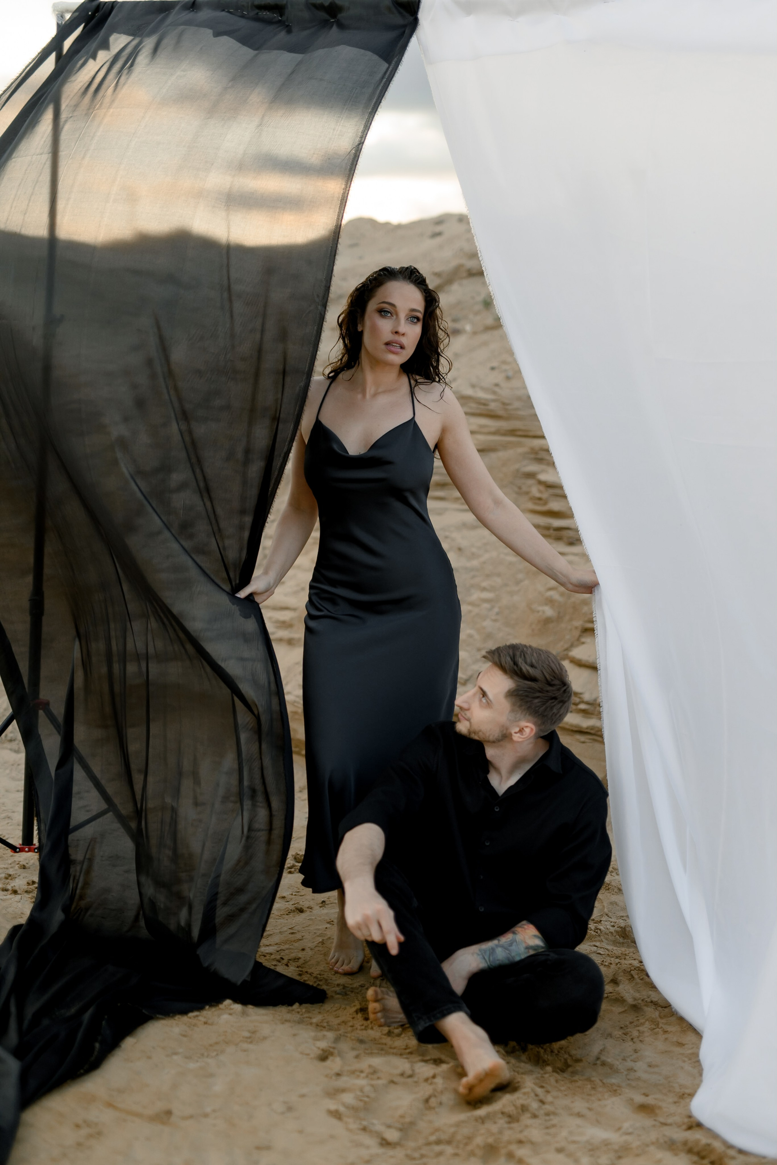 Love Story в песках. Свадебный фотограф в Минске Минчукова Анна