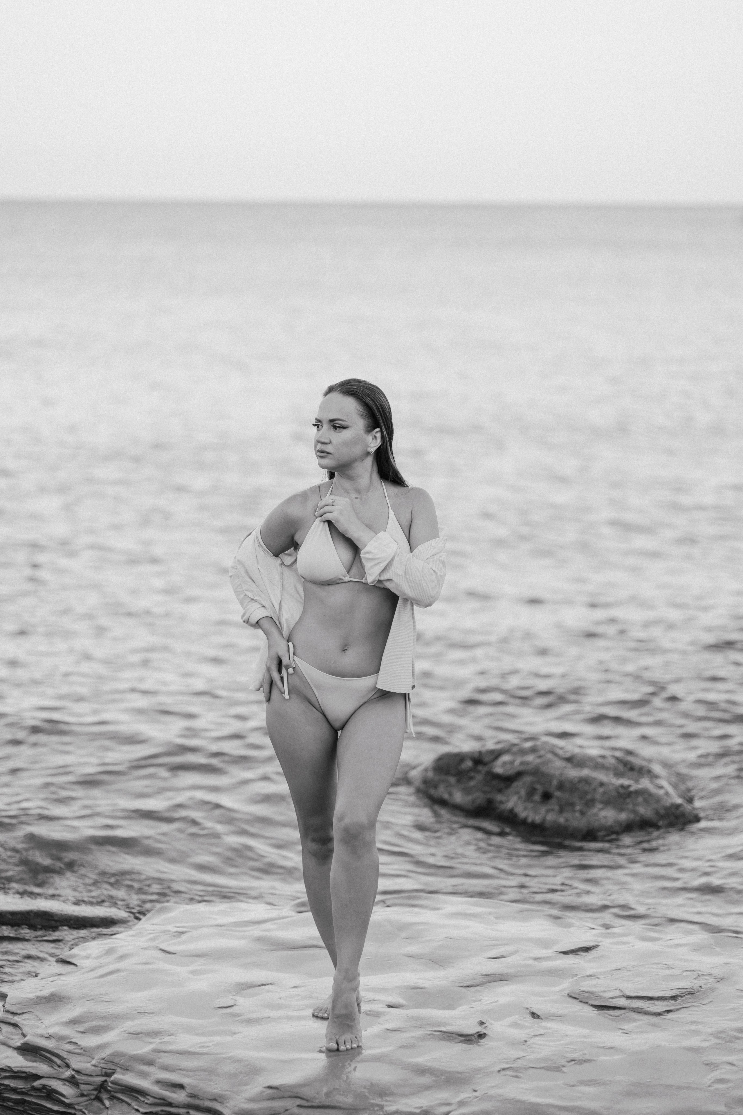 Рассвет на берегу моря. Семейный и портретный фотограф в Геленджике Любовь Бодрова