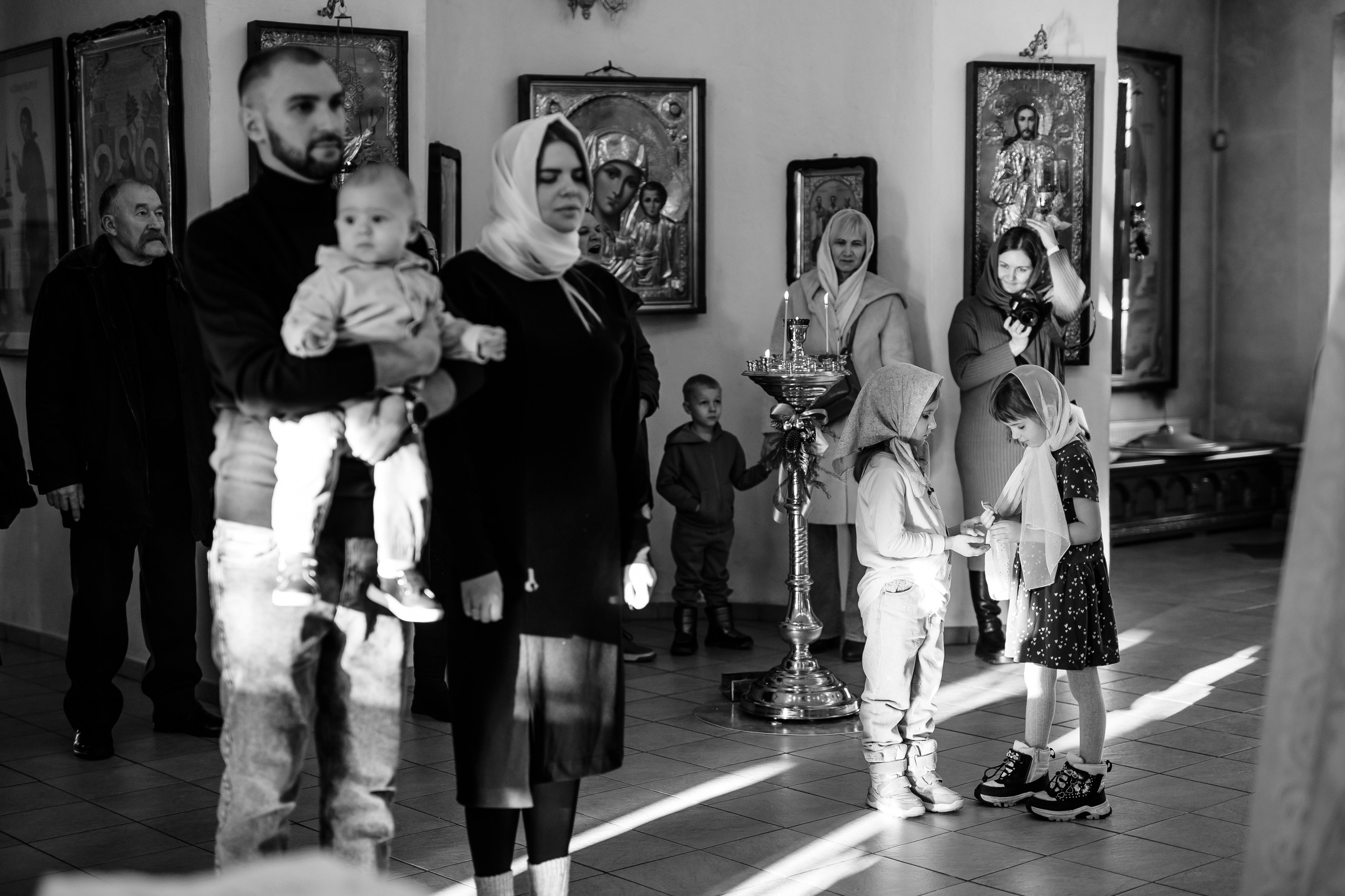 Крещение Тимофея. Свадебный и семейный фотограф в Туле и области Маша Костина