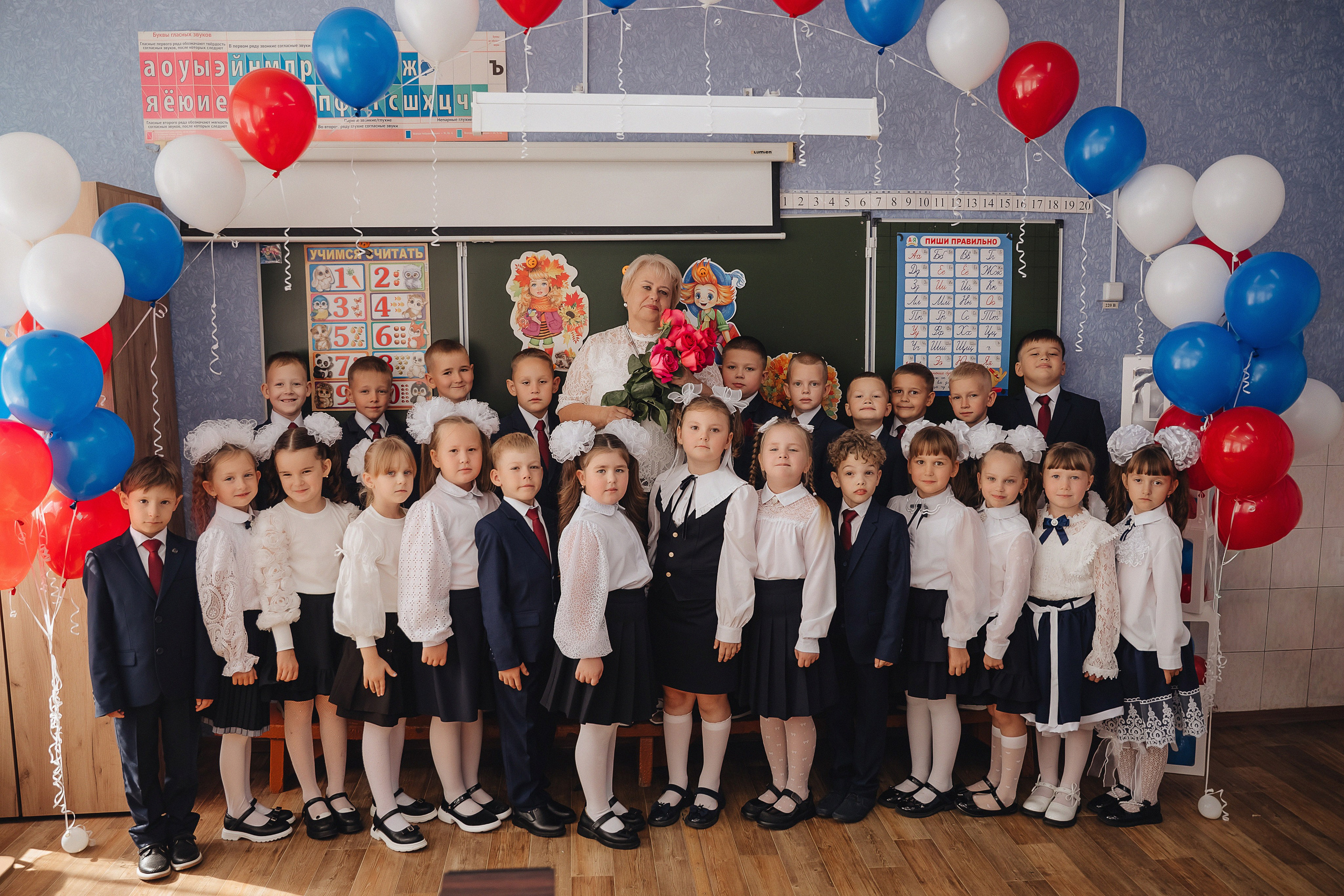 1 «А» класс КСОШ. Свадебный фотограф Светлана Симбирская