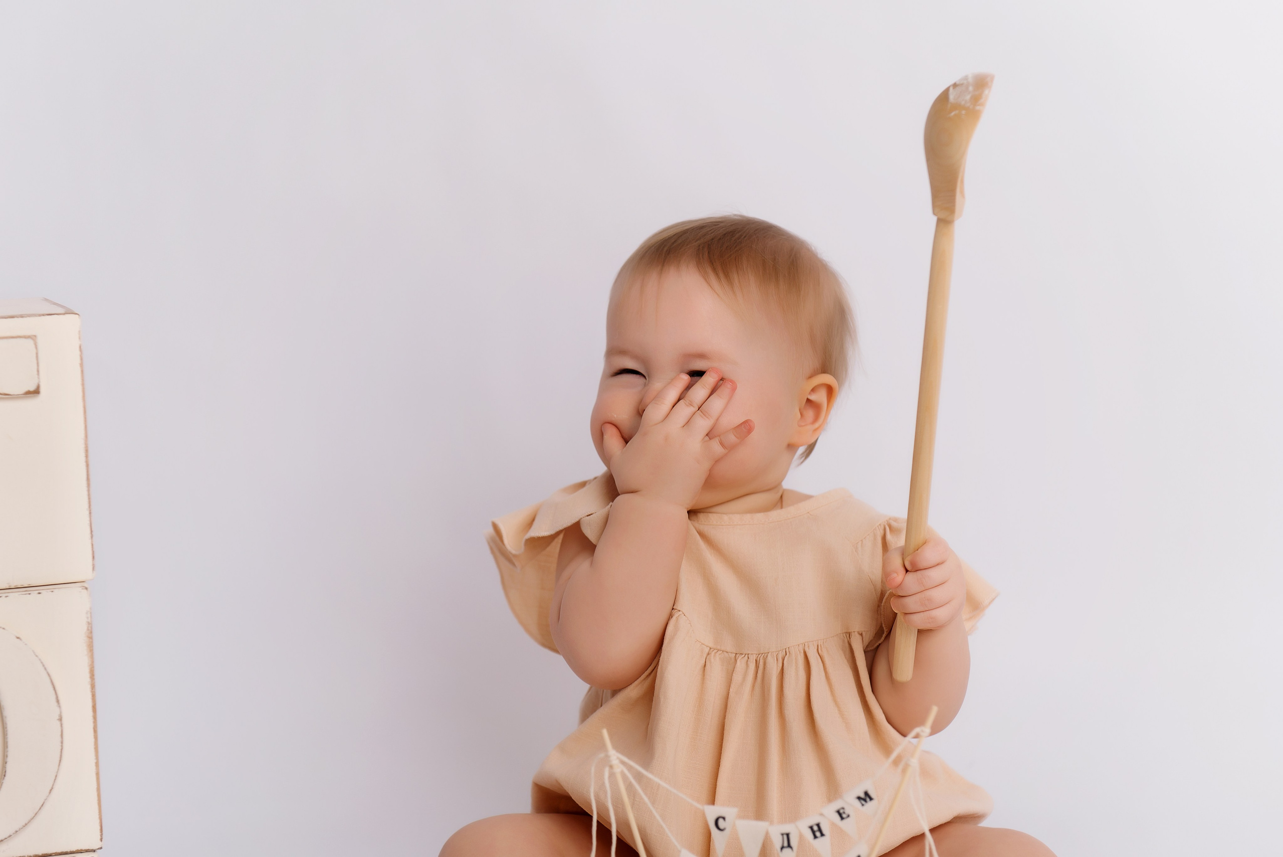 Первый годик съёмка в Москве. Детский фотограф в Долгопрудном и Москве