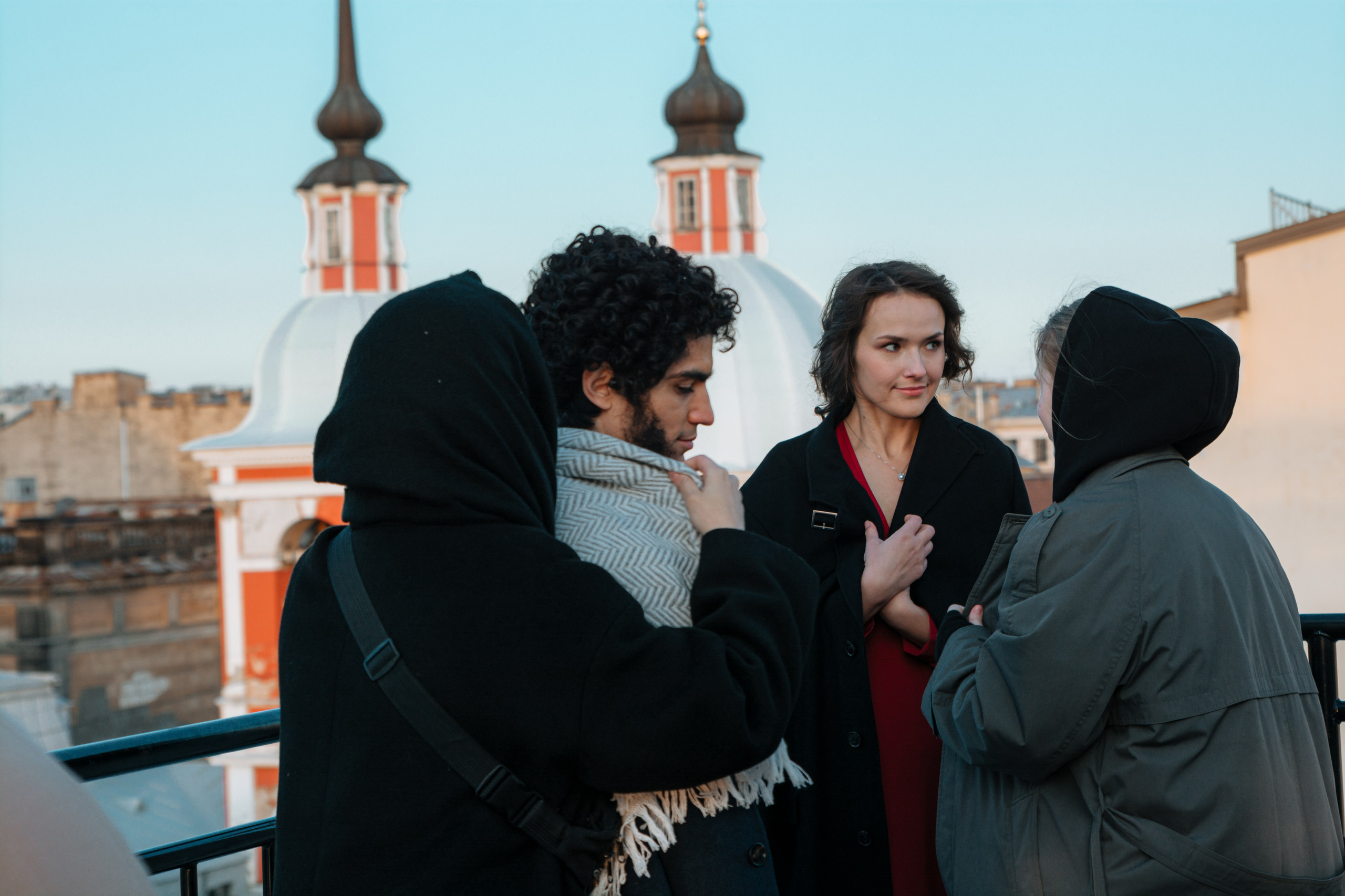 Пушкин в отеле «Оболенский». Съёмка ролика для конкурса. Портретный фотограф в Санкт-Петербурге Дмитриева Наталия