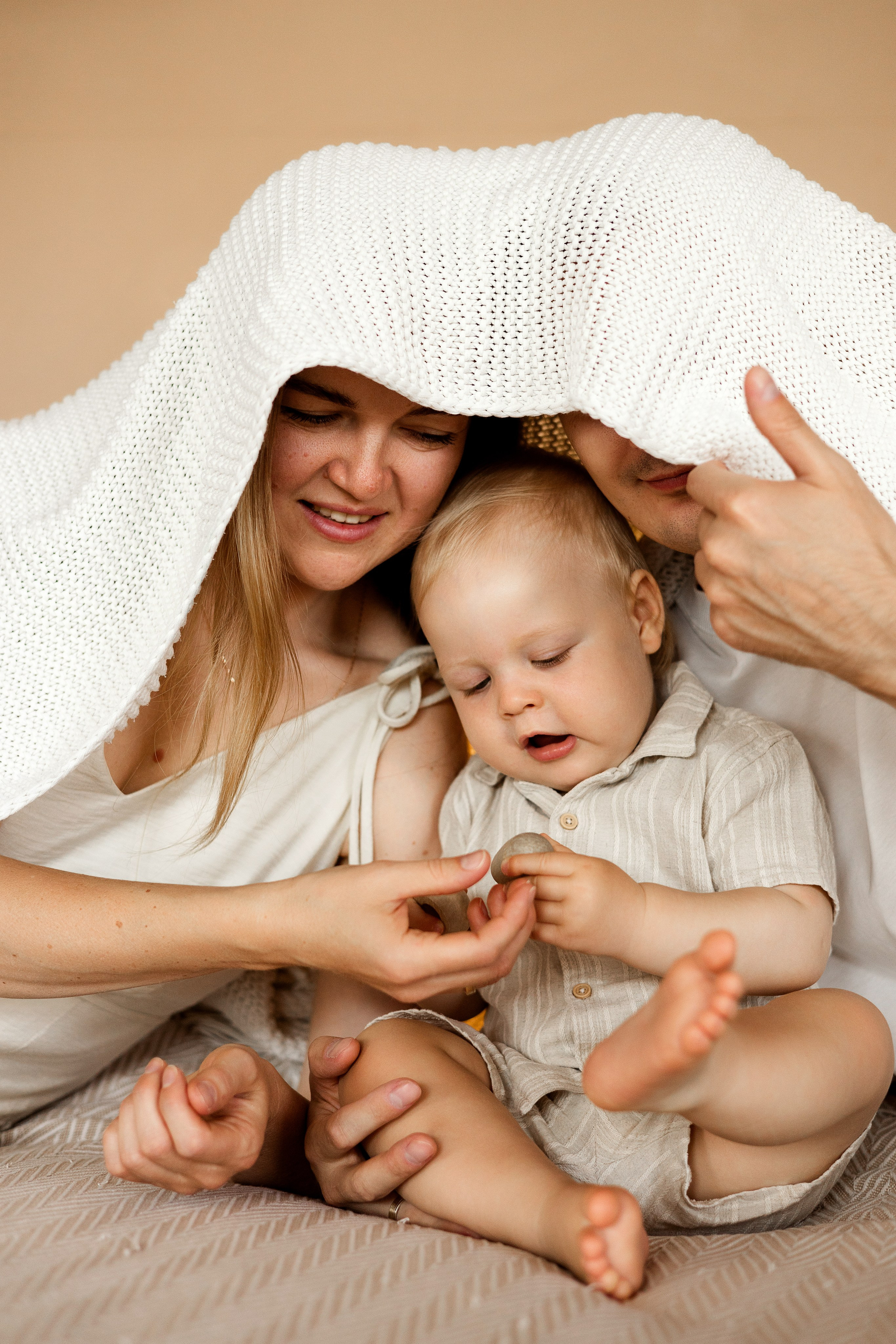 Сьемка годовасия в студии Лайтрум. Семейный фотограф в Екатеринбурге Маргарита Курносова