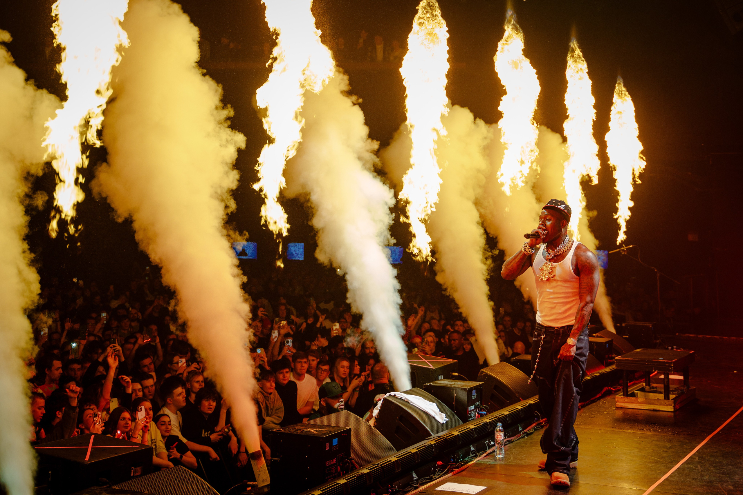 DaBaby в Москве в VK STADIUM. Репортажный фотограф Москва Сергей Дружинин