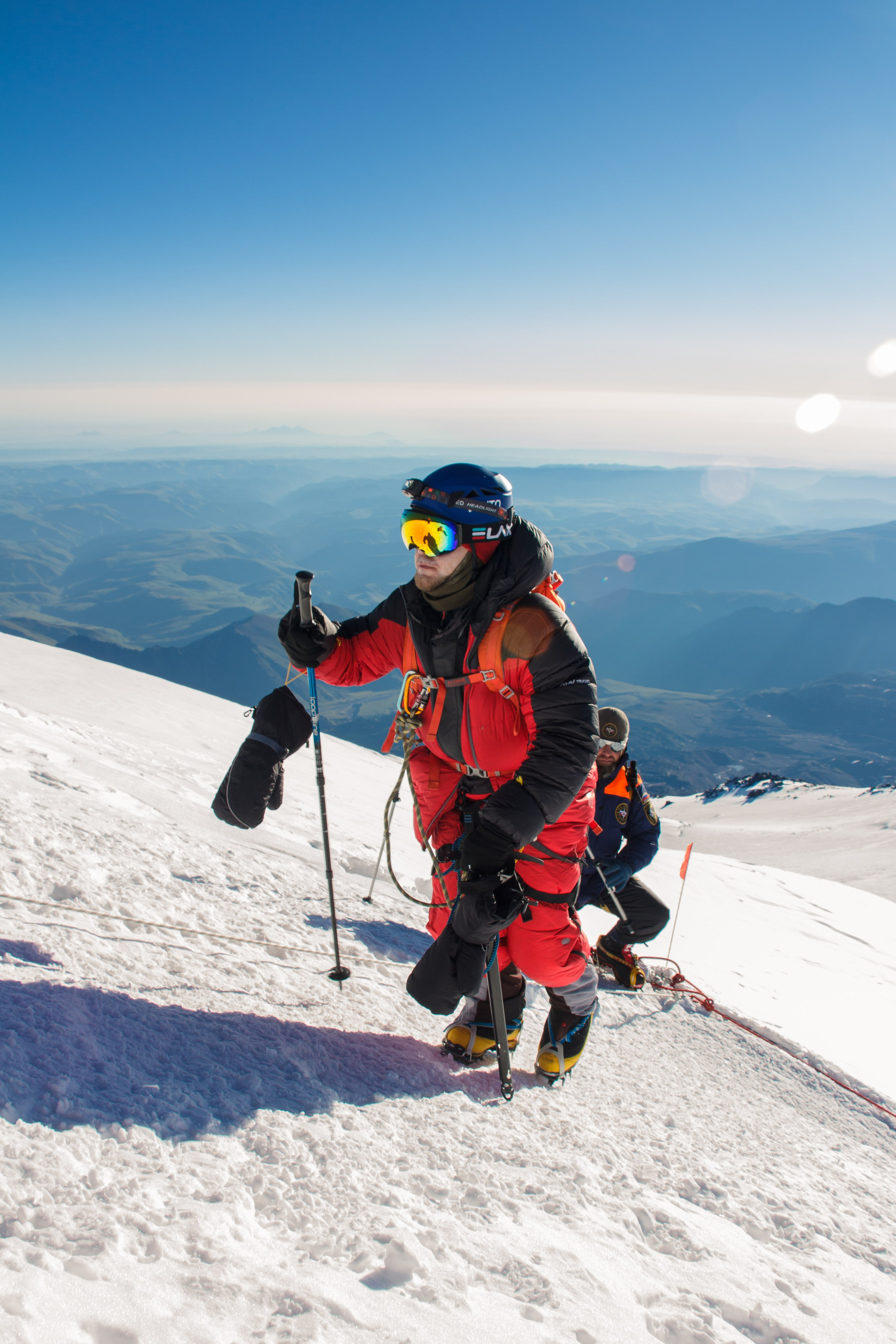 Восхождение на Эльбрус (пример съемки). Фотограф Котий Даниил