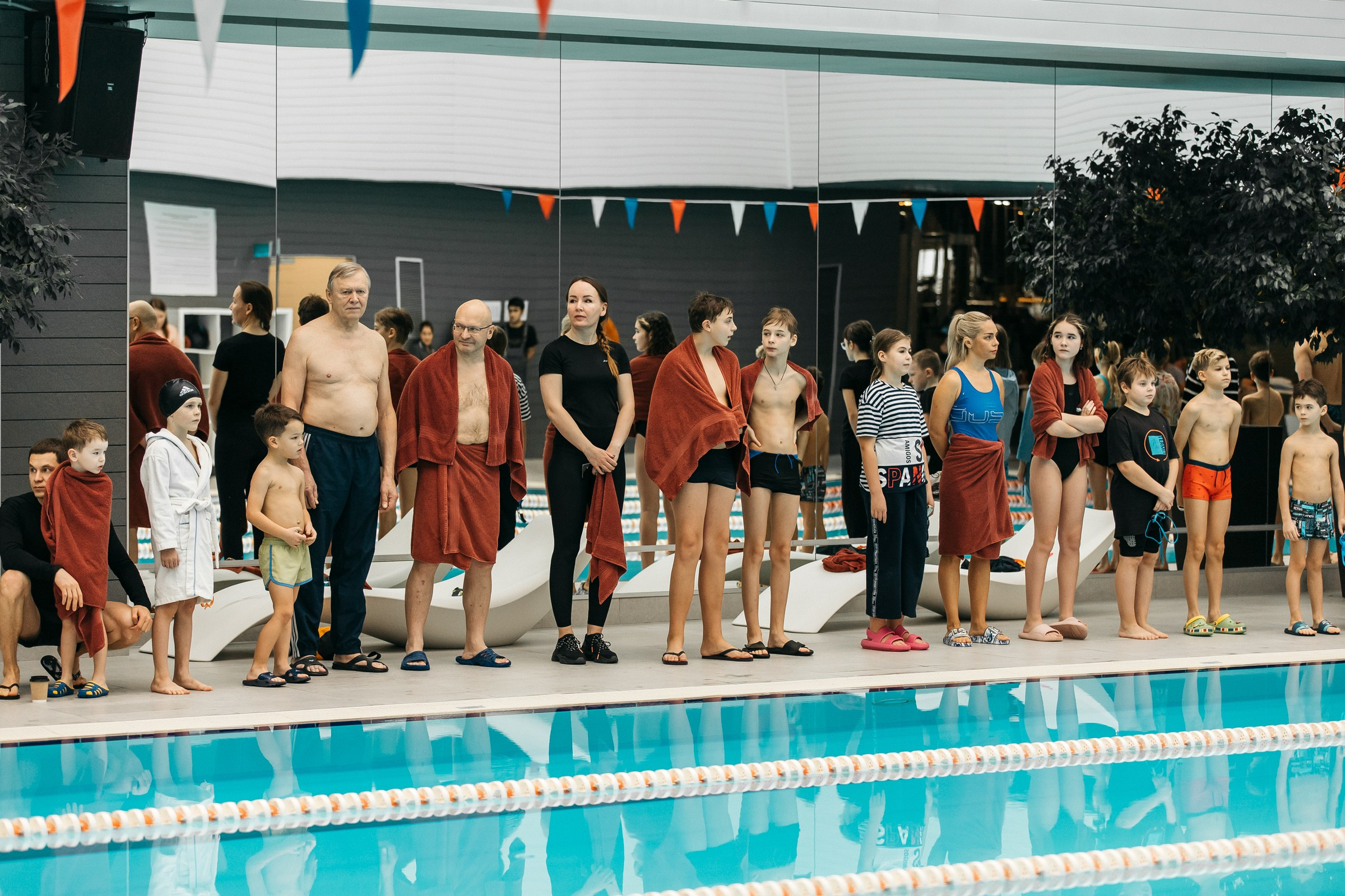 Соревнования по плаванию (зима)