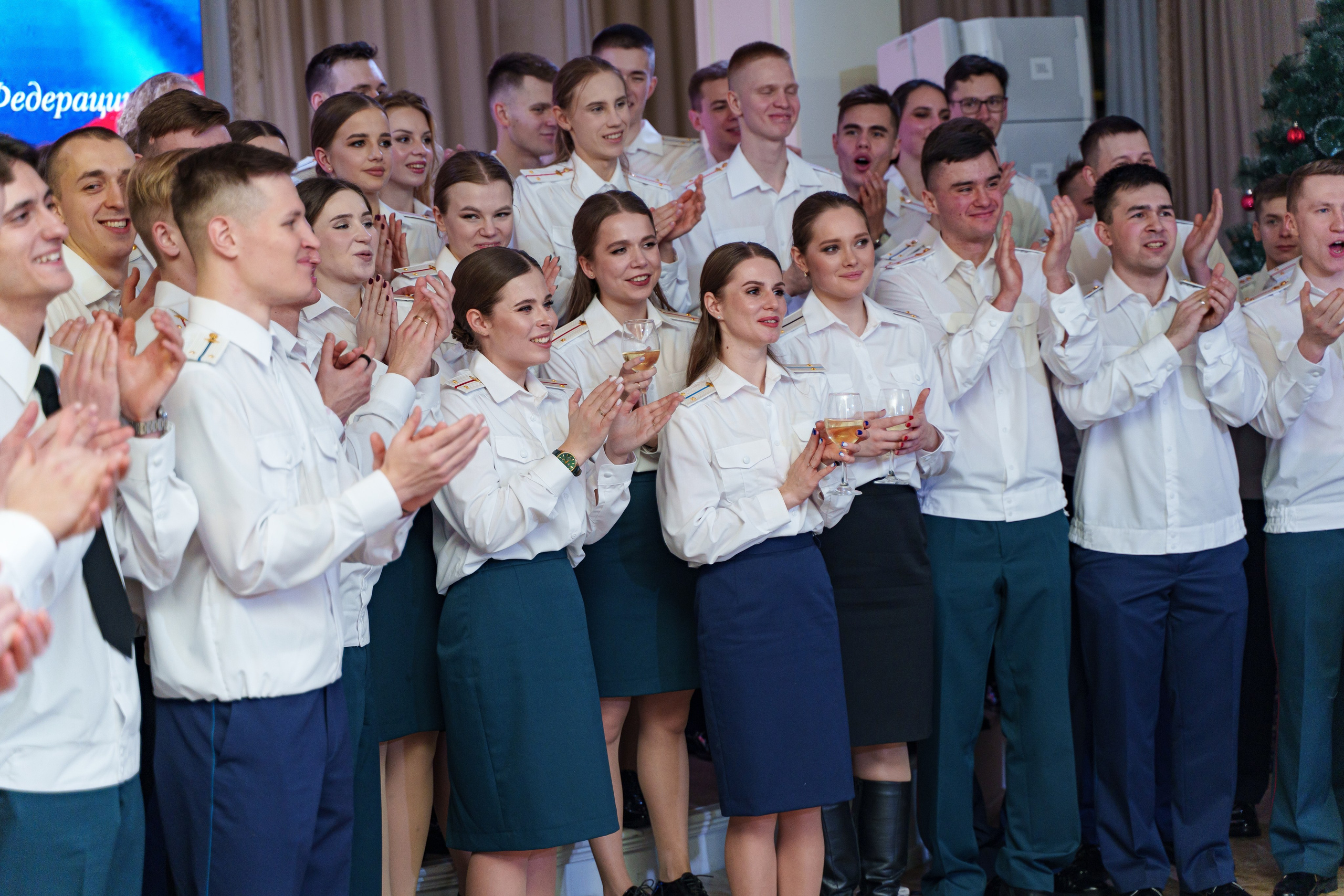 Фотосъемка выпуска военной академии и вручение дипломов