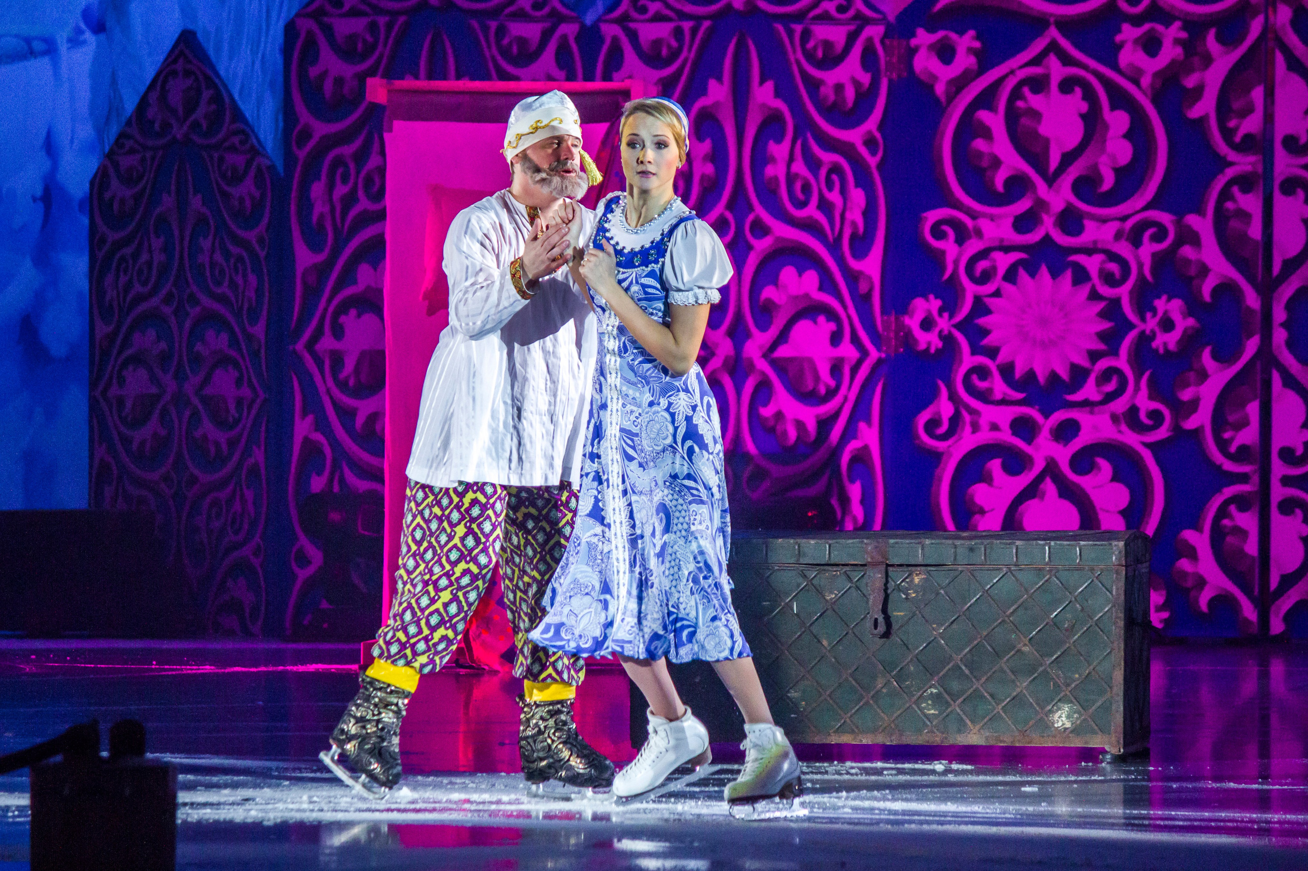 Ледовые шоу Ильи Авербуха «Морозко», «Малыш и Карлсон», «Мама». Репортажный фотограф Казань